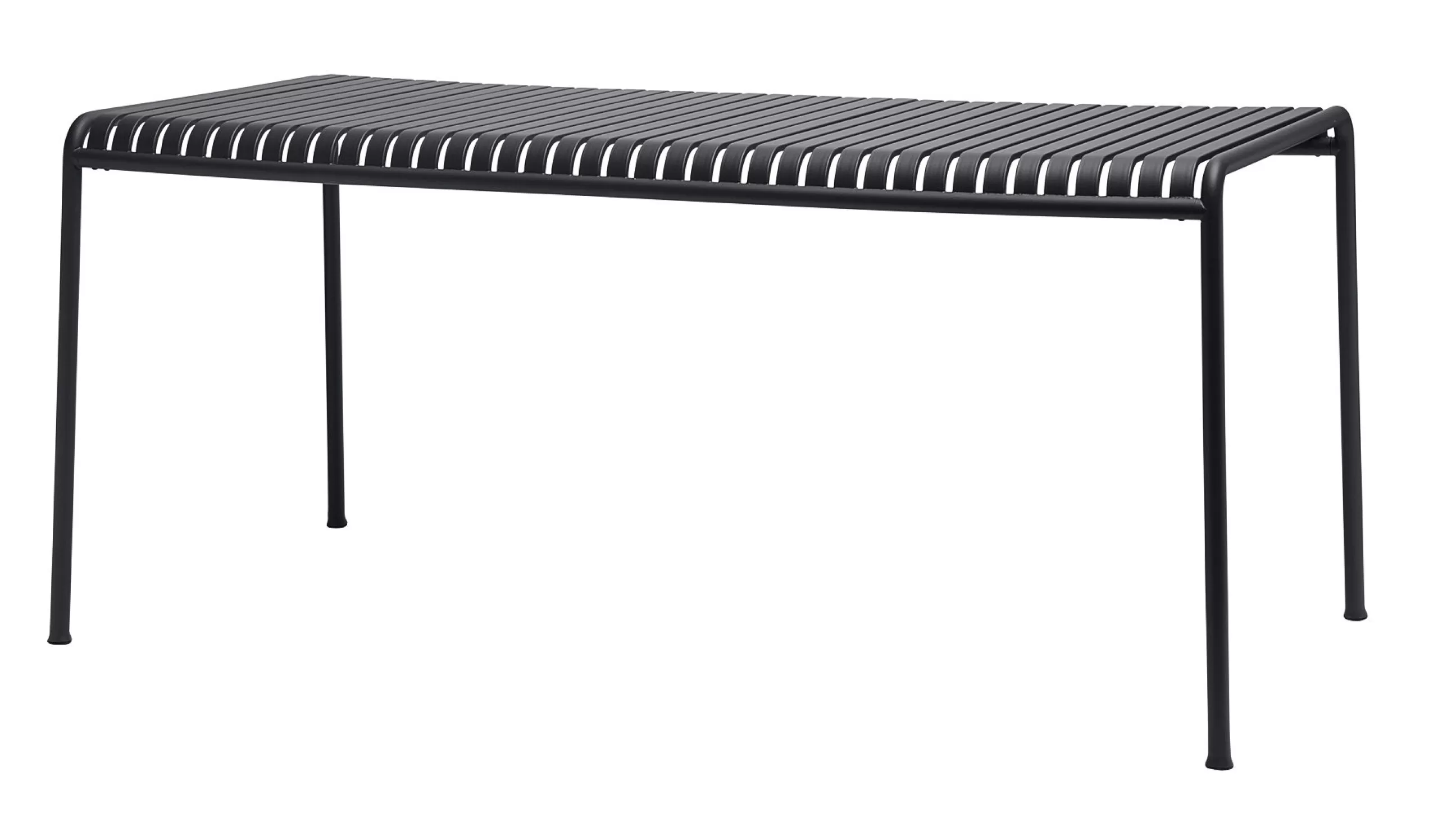 Tables De Jardin>Hay Table Rectangulaire Palissade Metal Gris Noir / 170 X 90 Cm Cm - R & E Bouroullec - Anthracite