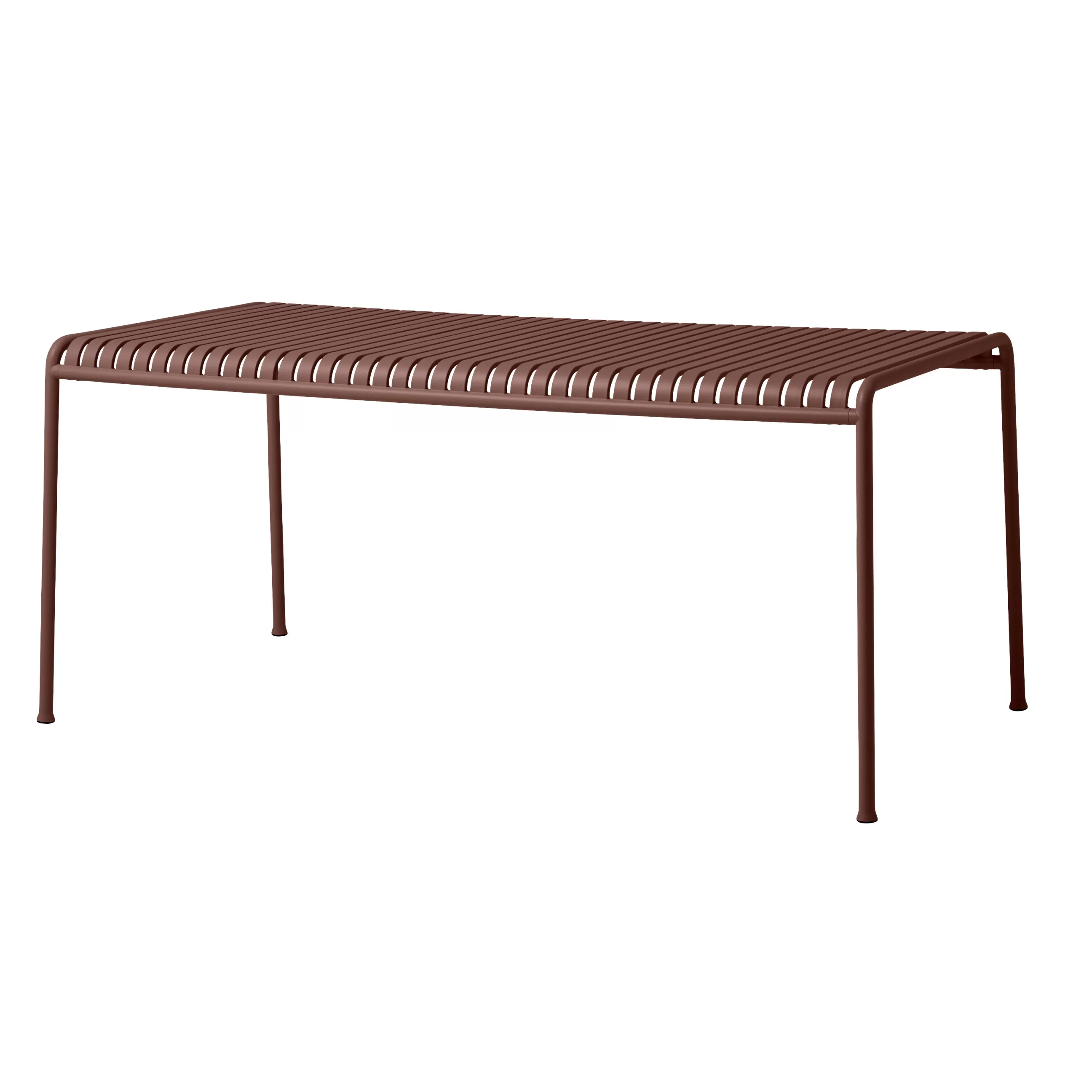 Tables De Jardin>Hay Table Rectangulaire Palissade Metal Rouge / 170 X 90 Cm - R & E Bouroullec - Rouge Oxyde