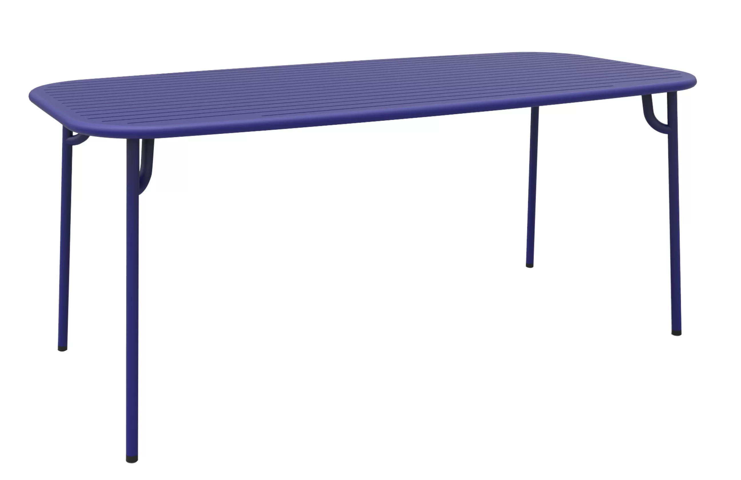 Tables De Jardin>Petite Friture Table Rectangulaire Week-End Metal/ 180 X 85 Cm - Aluminium - Bleu