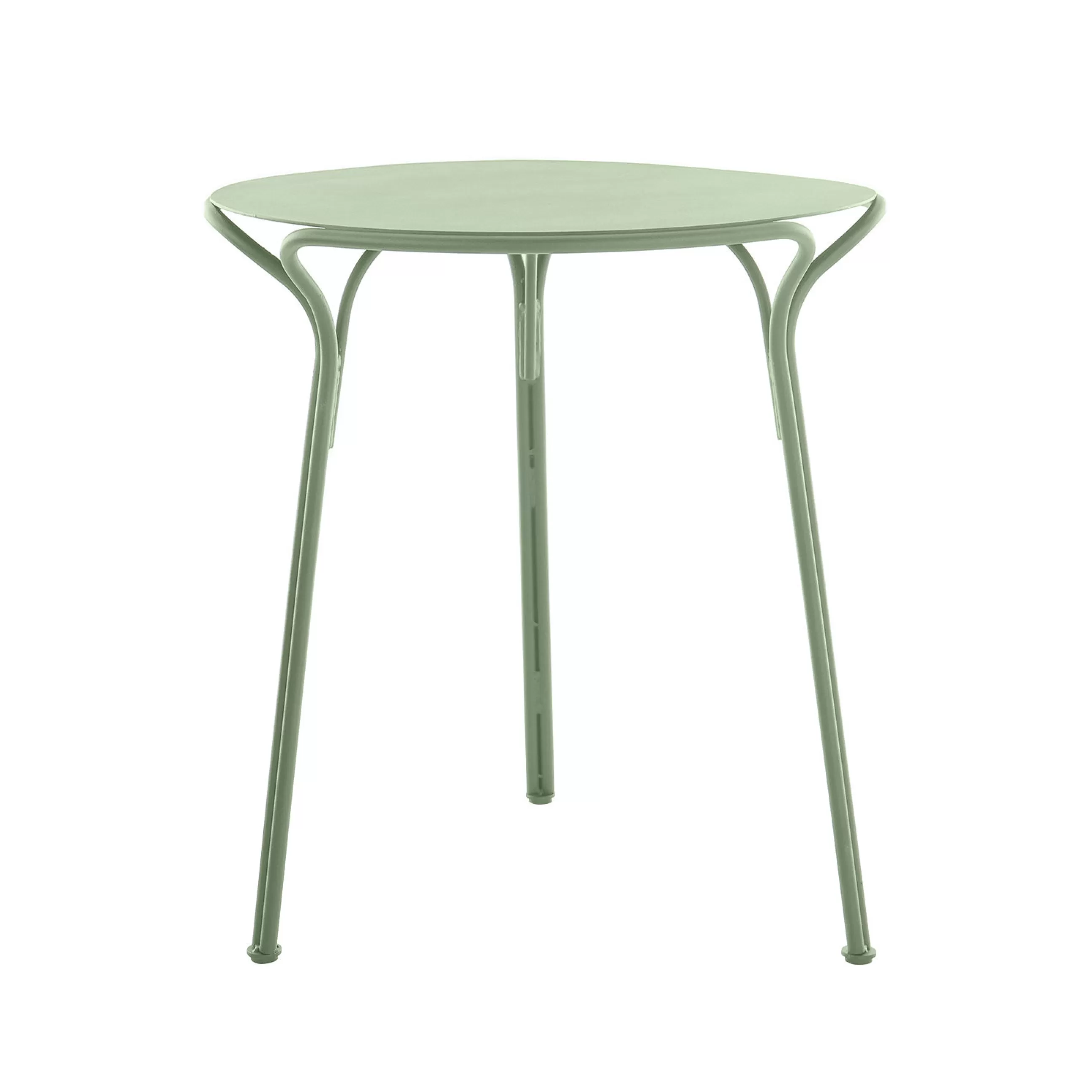 Tables De Jardin>Kartell Table Ronde Hiray Metal/ O 65 Cm - Vert