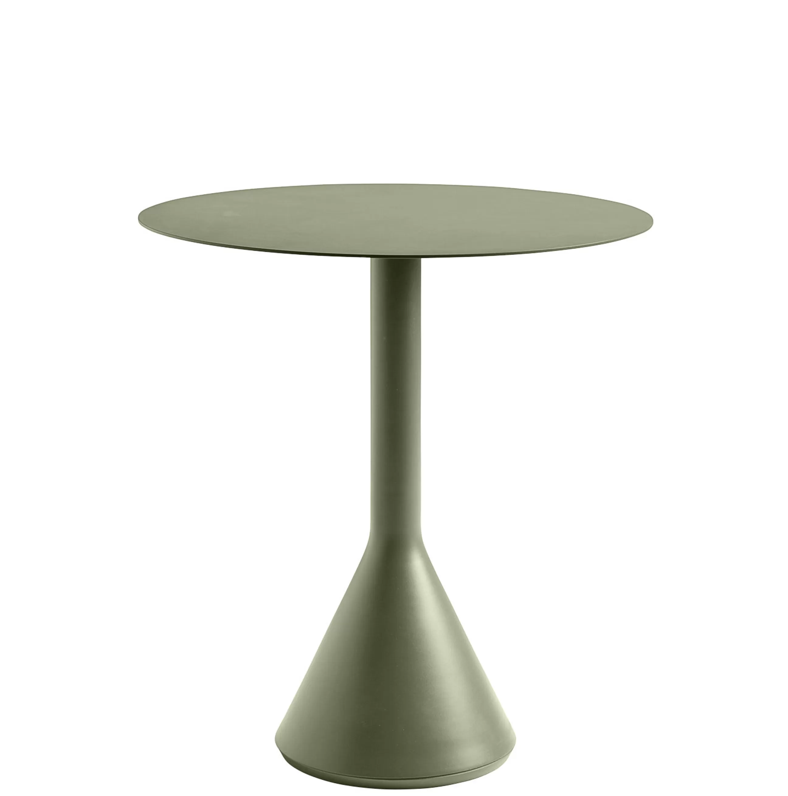 Tables>Hay Table Ronde Palissade Cone Metal Vert / O 70 - Vert Olive