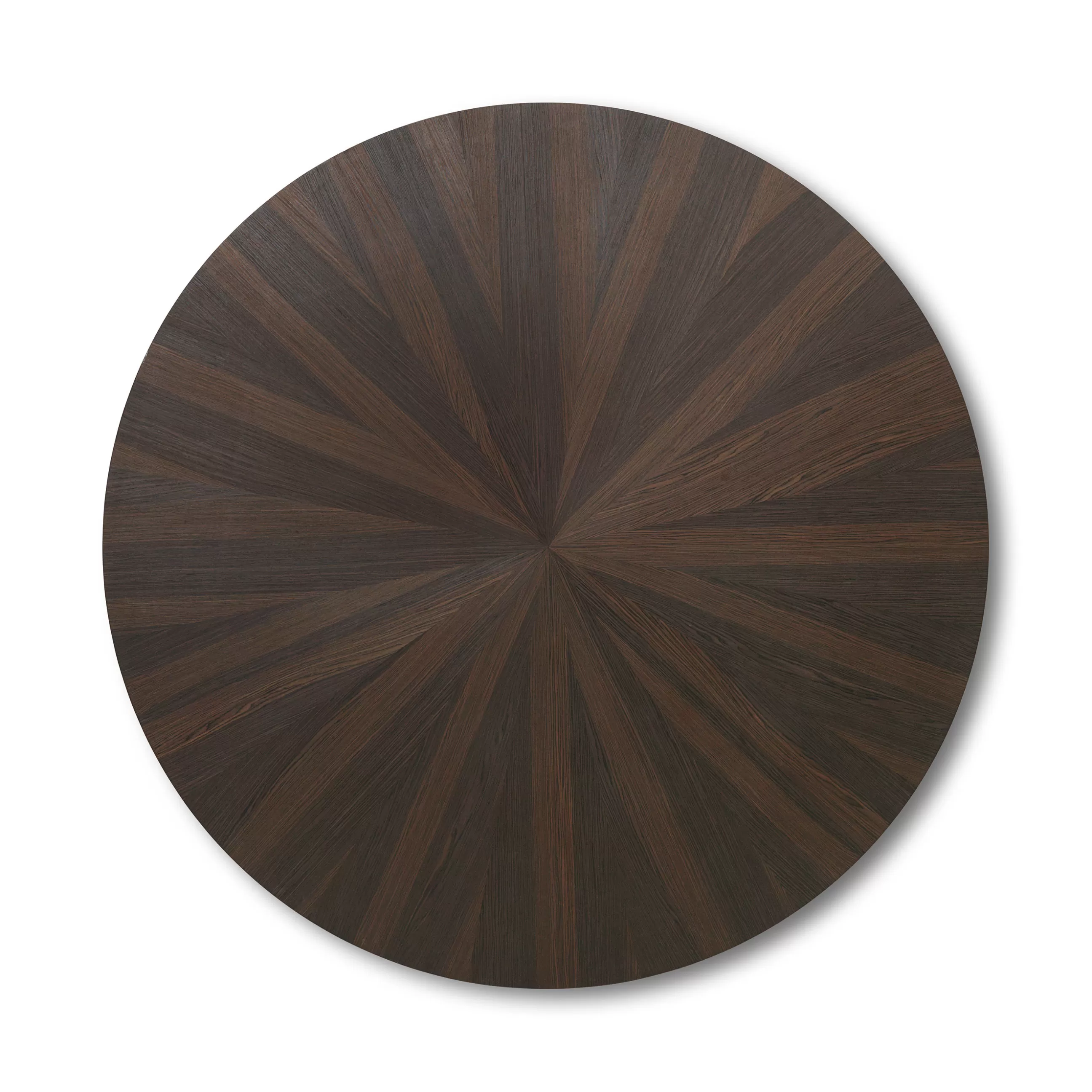 Tables>Ferm Living Table Ronde Post Marron Bois Naturel / O 150 X H 73 Cm -  Marqueterie Faite Main - Chene Fume