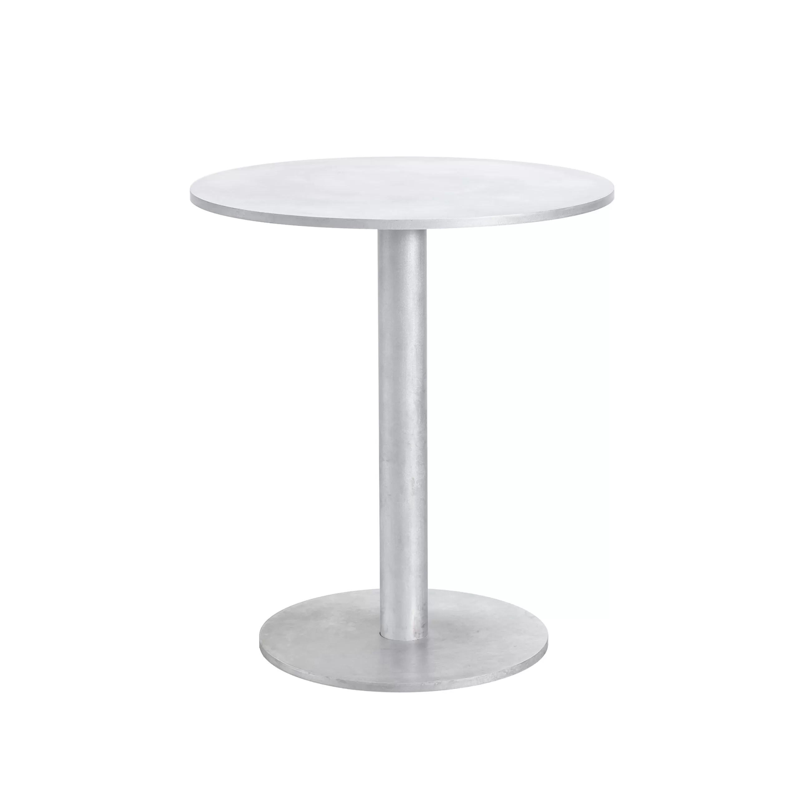 Tables>valerie objects Table Ronde S Gris Metal /  - O 65,5 Cm - Aluminium