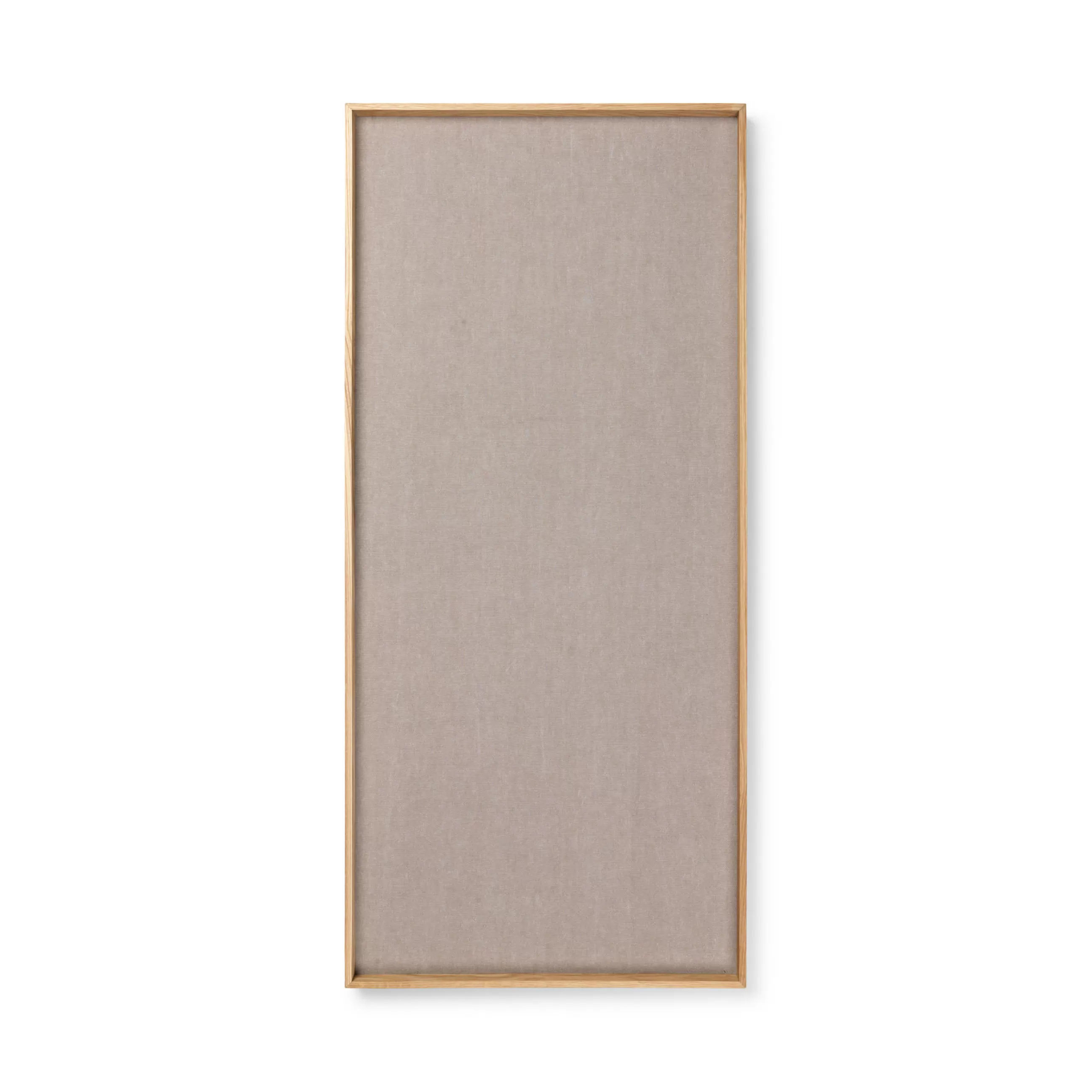 Accessoires Bureau>Ferm Living Tableau Memo Scenery Bois Naturel / L 45 X H 100 Cm - Chene & Liege Recouvert De Tissu - Beige - Chene Naturel