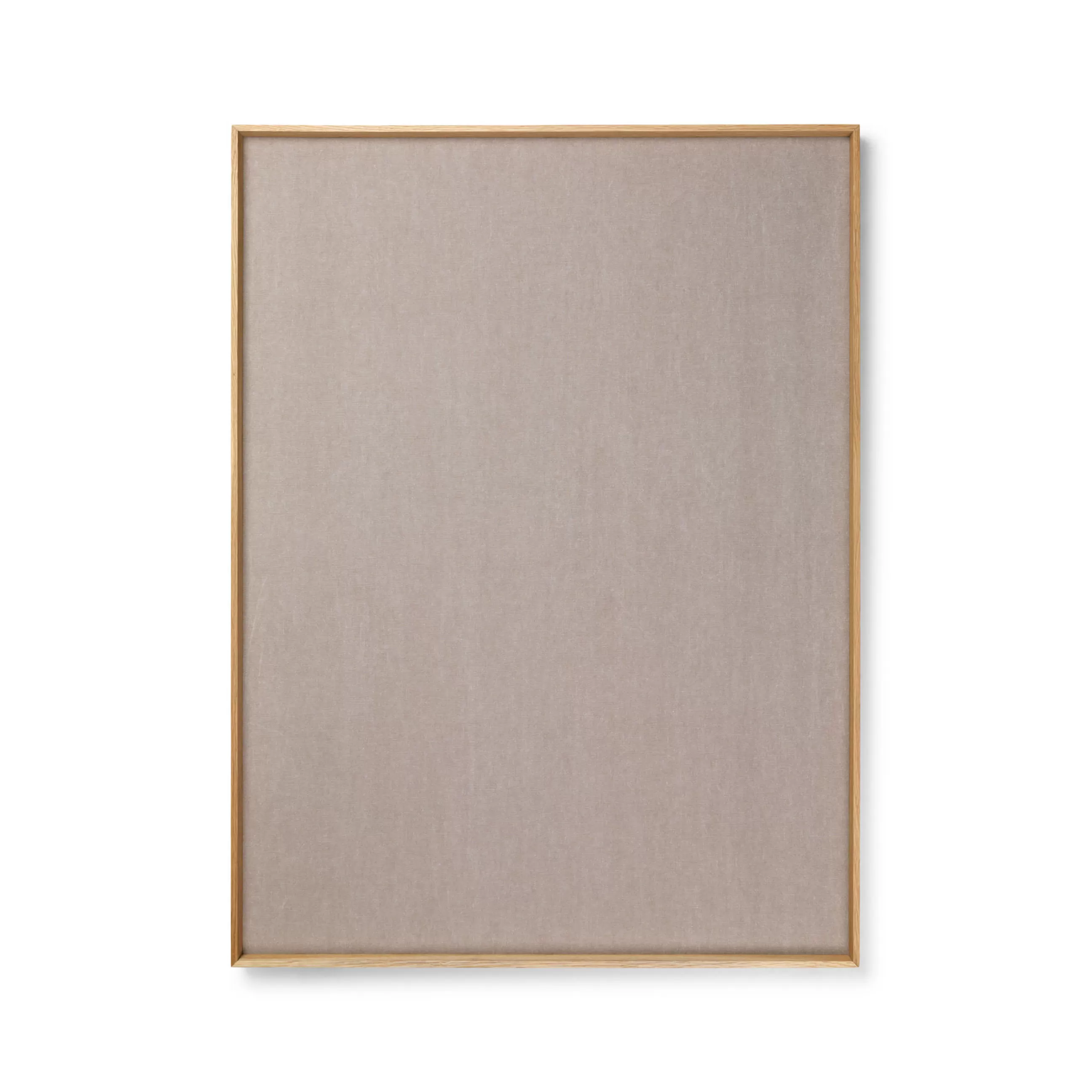 Accessoires Bureau>Ferm Living Tableau Memo Scenery Bois Naturel / L 75 X H 100 Cm - Chene & Liege Recouvert De Tissu - Beige - Chene Naturel