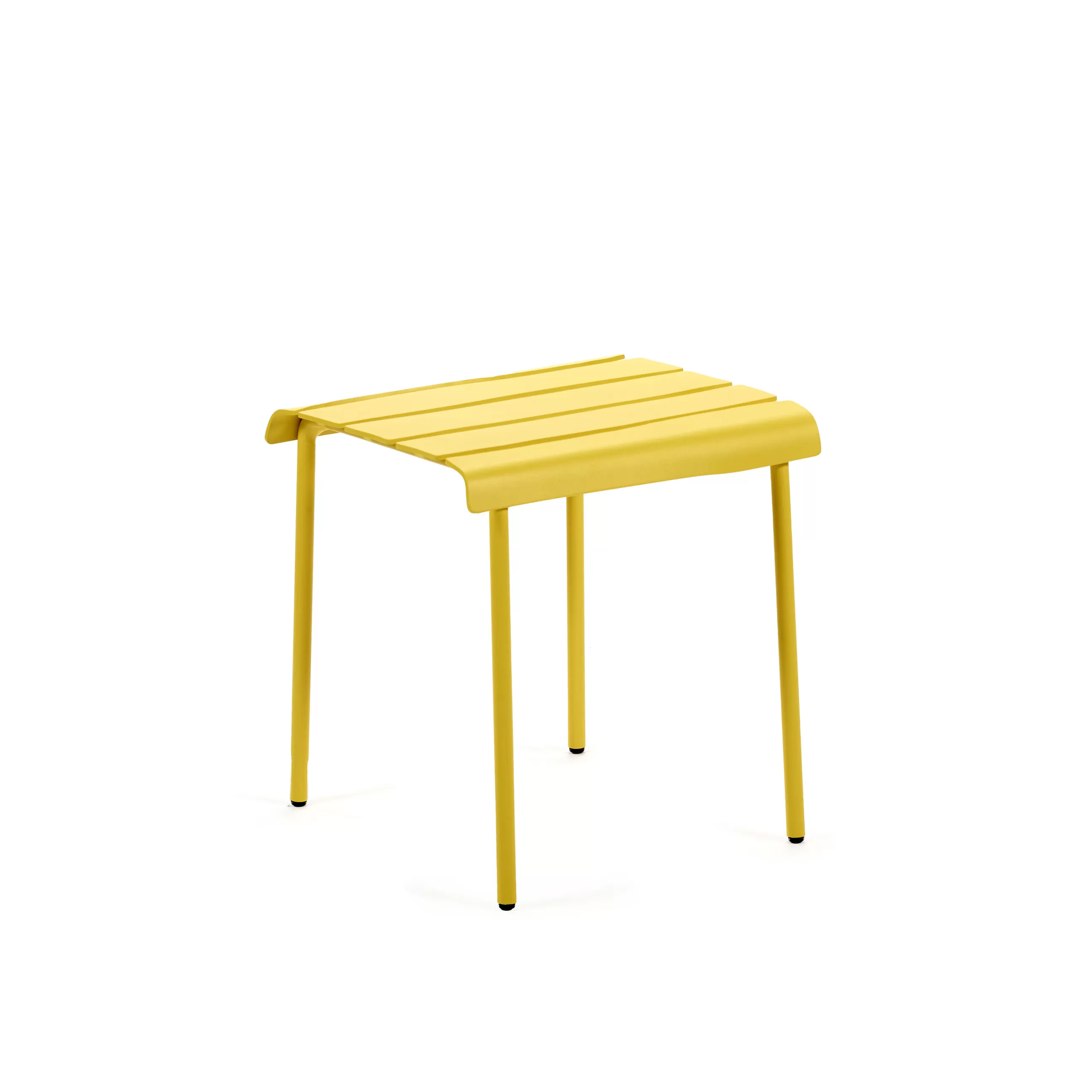 Tabourets D'extérieur>valerie objects Tabouret Aligned Metal/ By Maarten Baas - Aluminium - Jaune