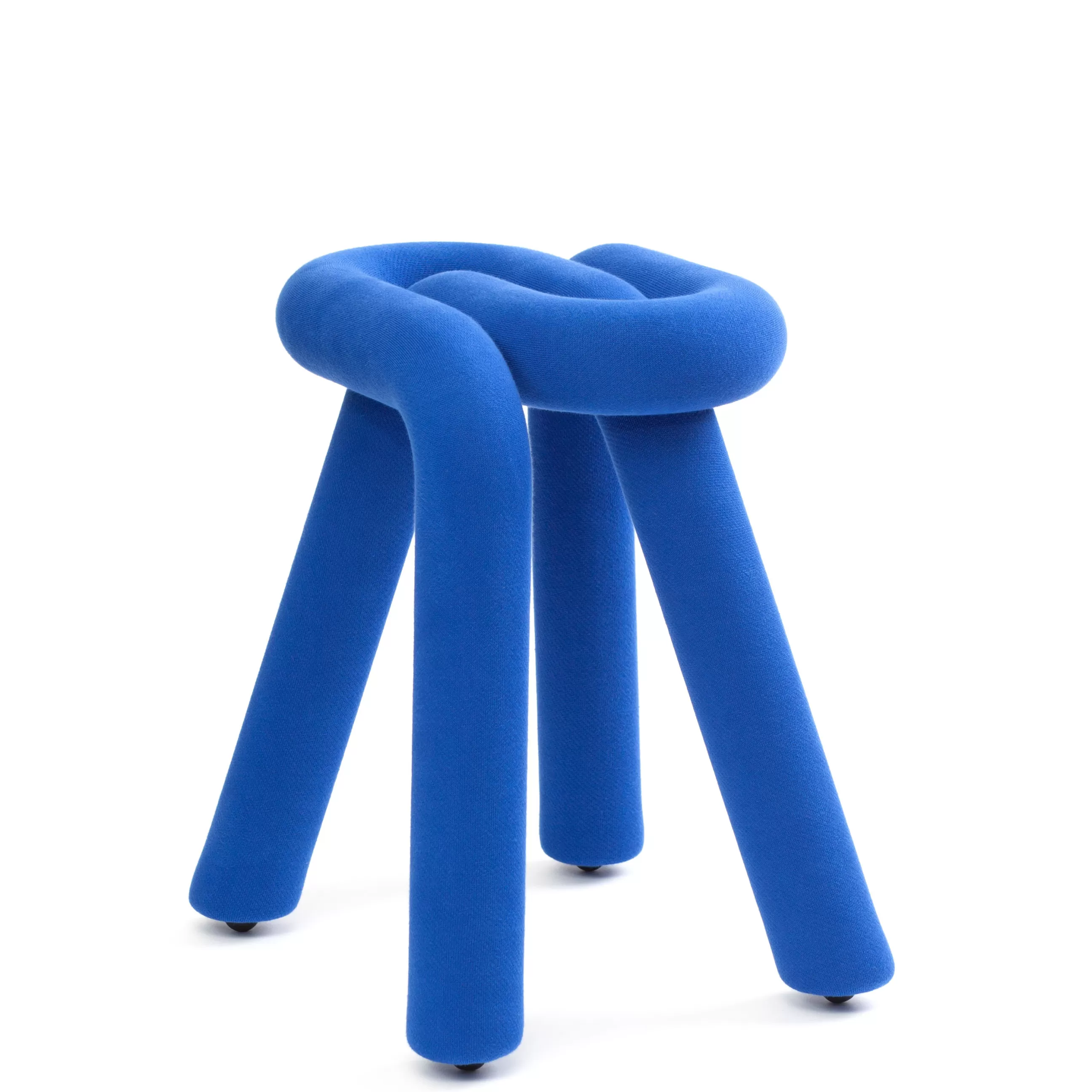 Tabourets Bas>Moustache Tabouret Bold Tissu/ Rembourre - Bleu