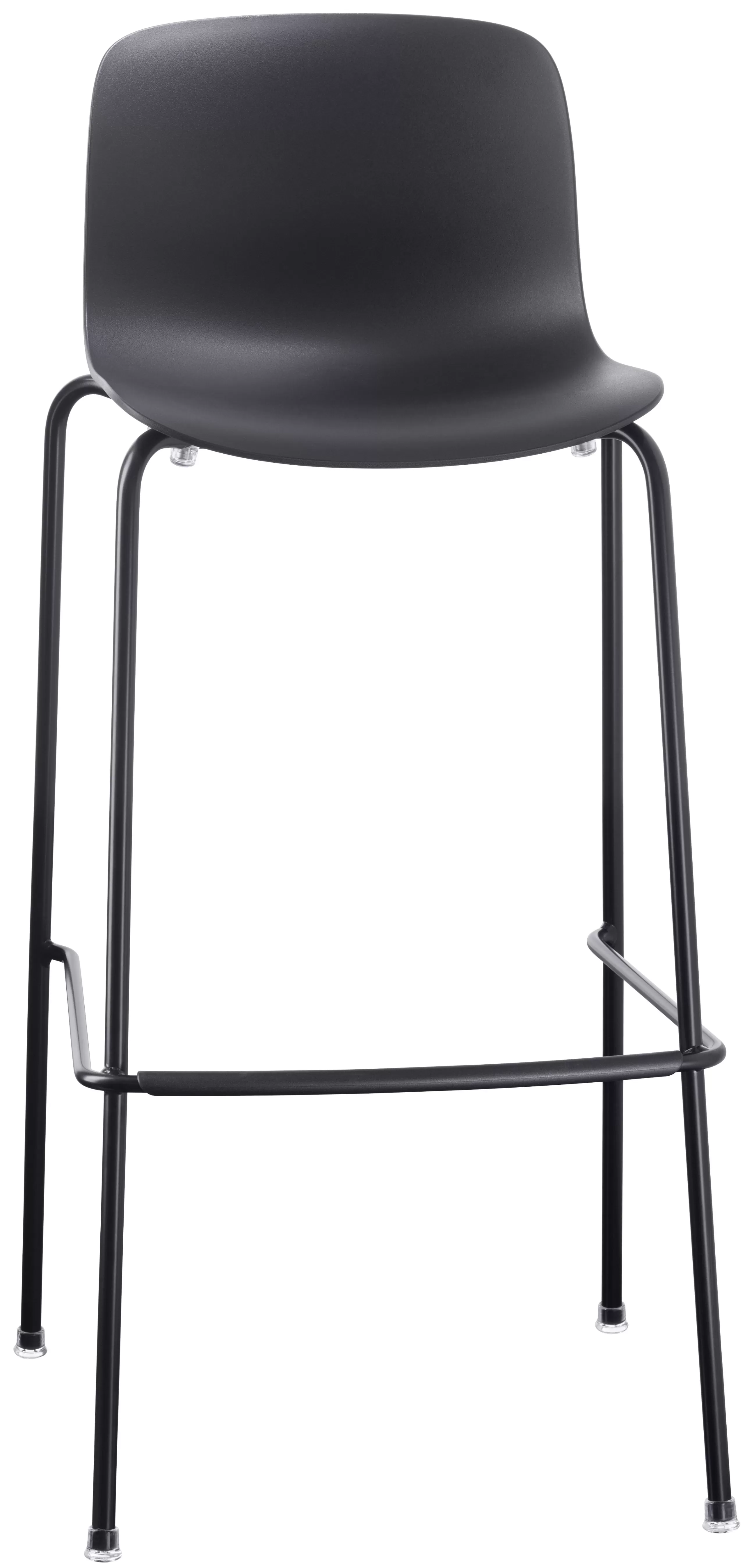 Tabourets De Bar D'extérieur>Magis Tabouret De Bar Troy Outdoor Metal Plastique/ H 75 Cm - Noir