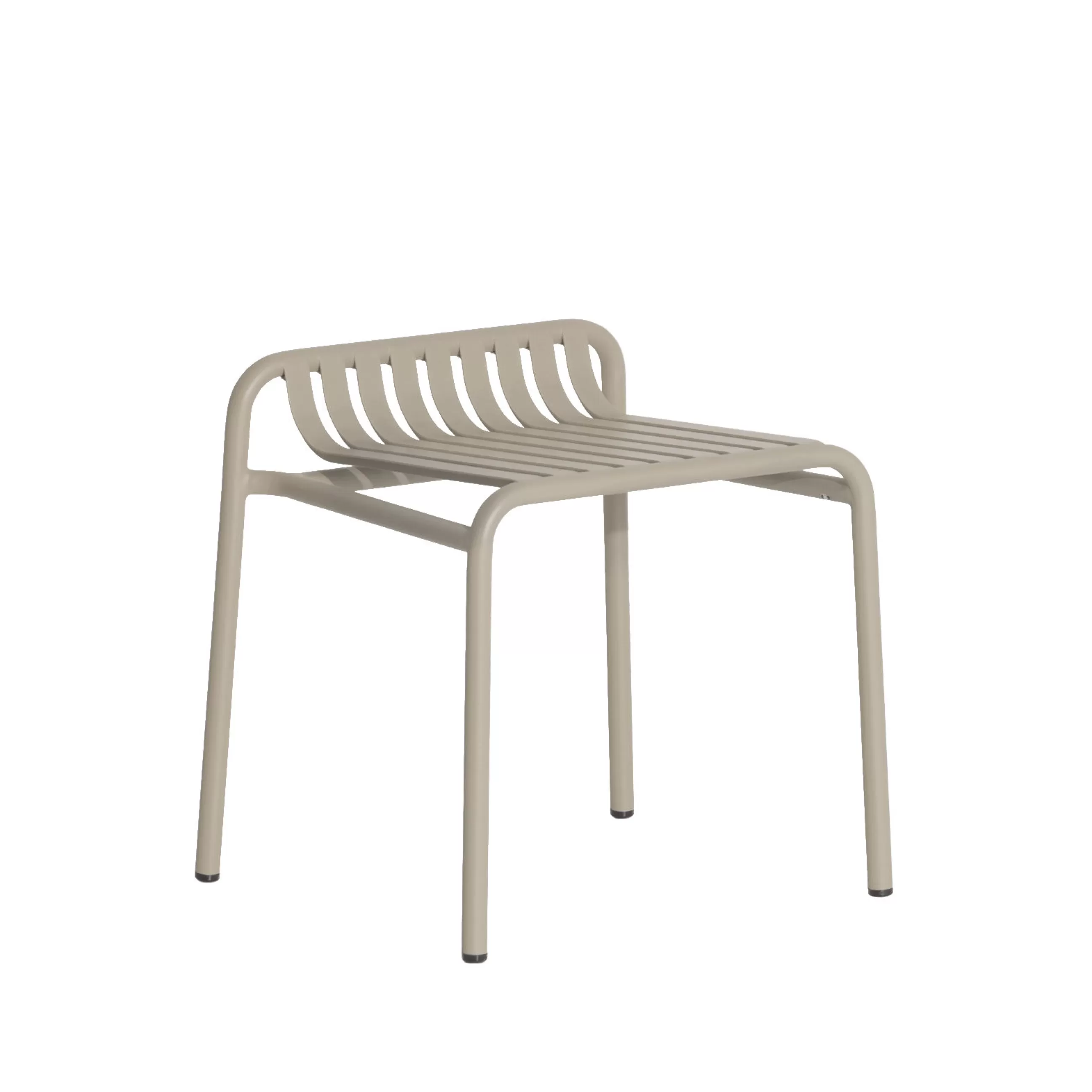 Tabourets D'extérieur>Petite Friture Tabouret Empilable Week-End Metal Beige / Aluminium - Dune