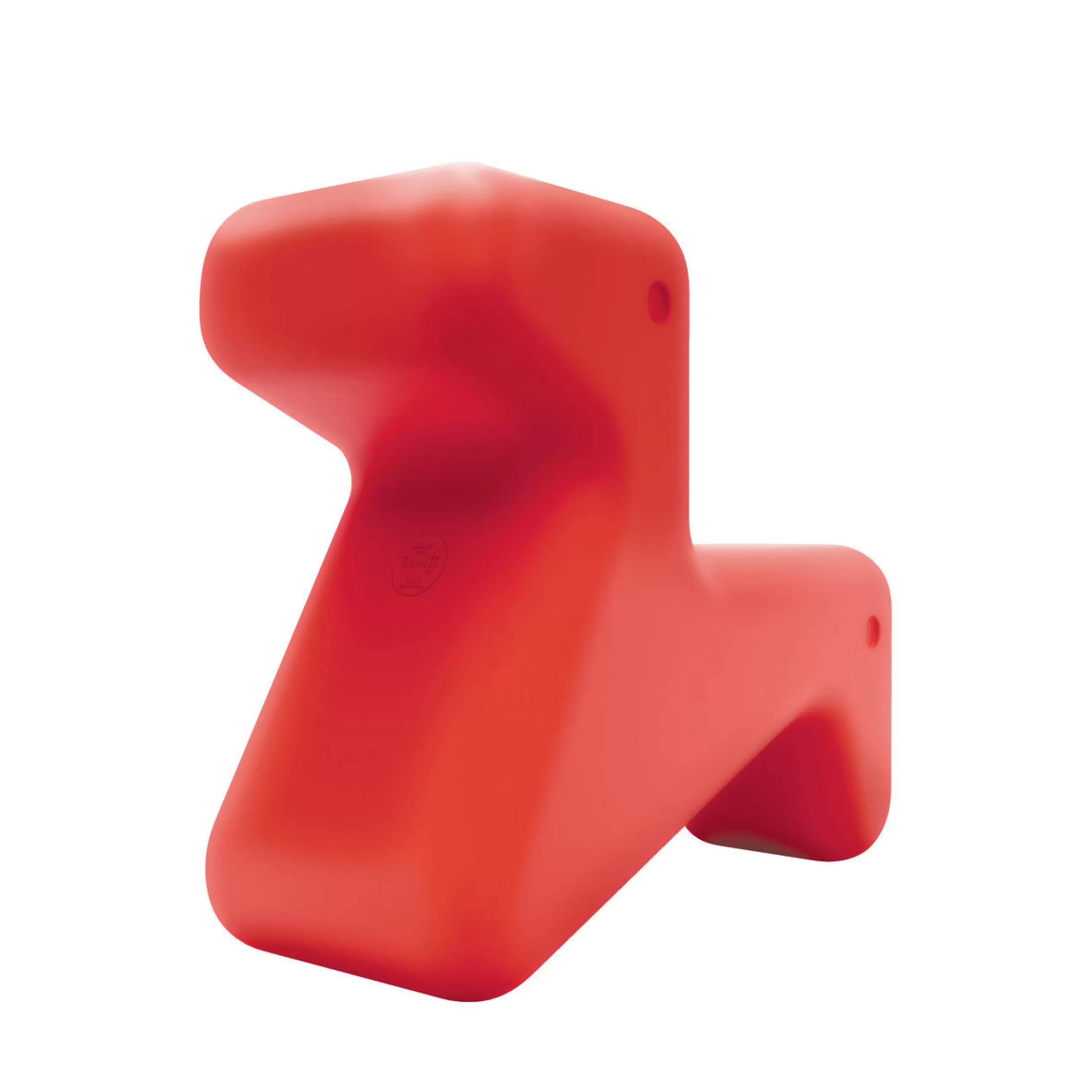 Tabourets D'extérieur>Alessi Tabouret Enfant Doraff Plastique/ Multiposition - Rouge