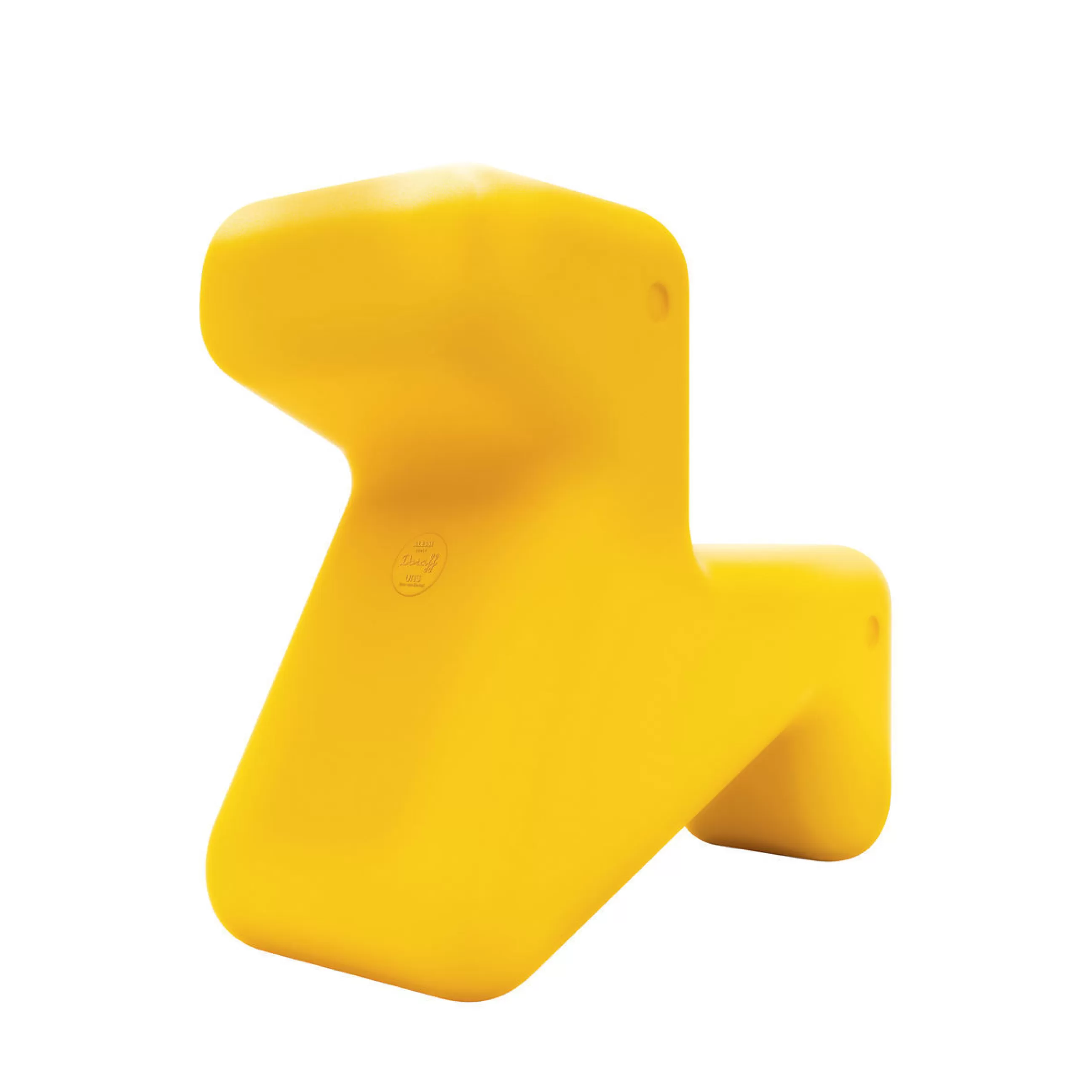 Tabourets D'extérieur>Alessi Tabouret Enfant Doraff Plastique/ Multiposition - Jaune
