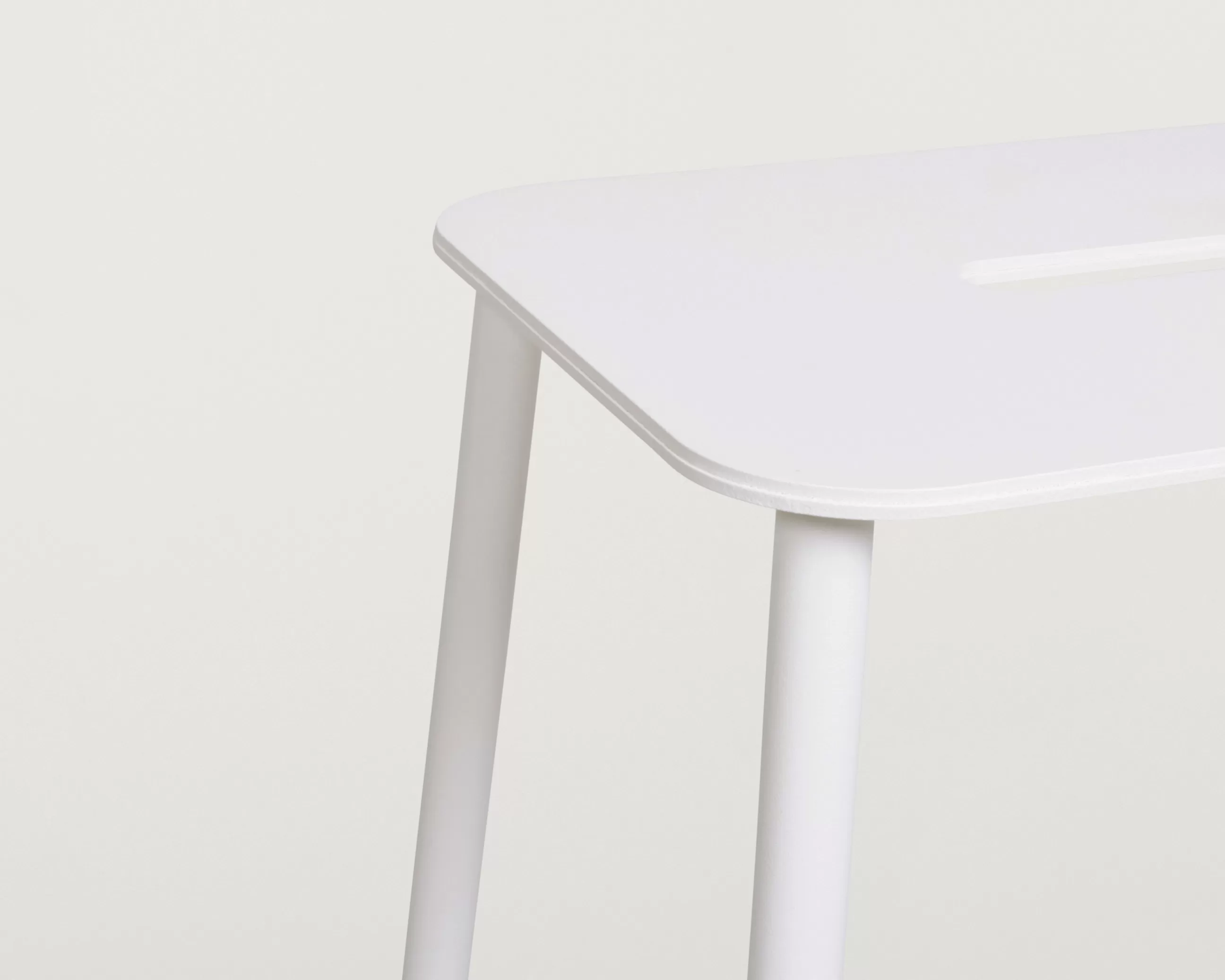 Tabourets De Bar D'extérieur>Frama Tabouret Haut Adam Outdoor Metal/ H 76 Cm - Blanc