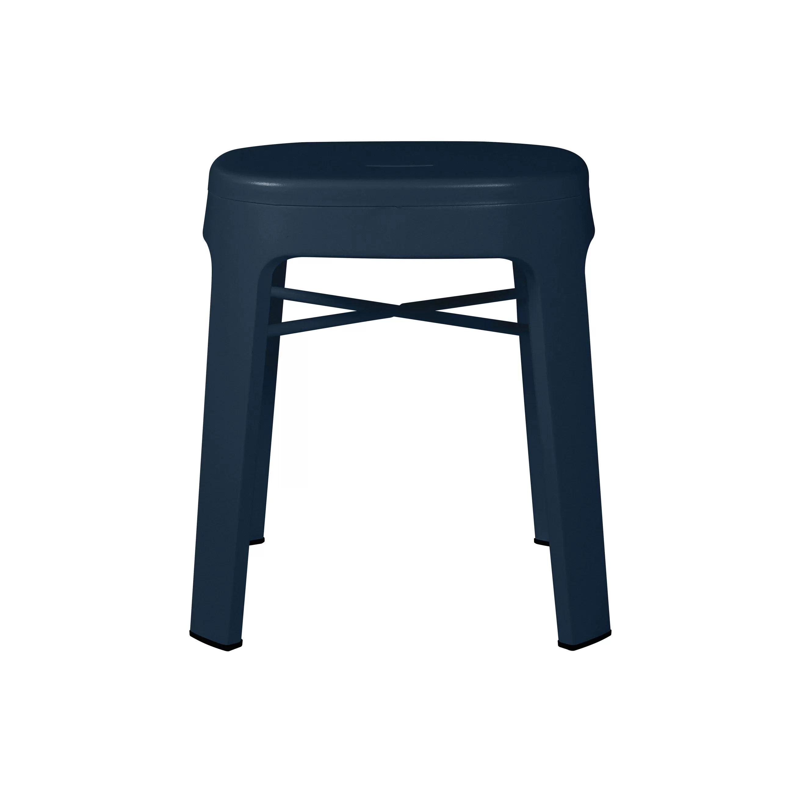 Tabourets D'extérieur>RS BARCELONA Tabouret Ombra Low Metal/ H 45 Cm - Bleu