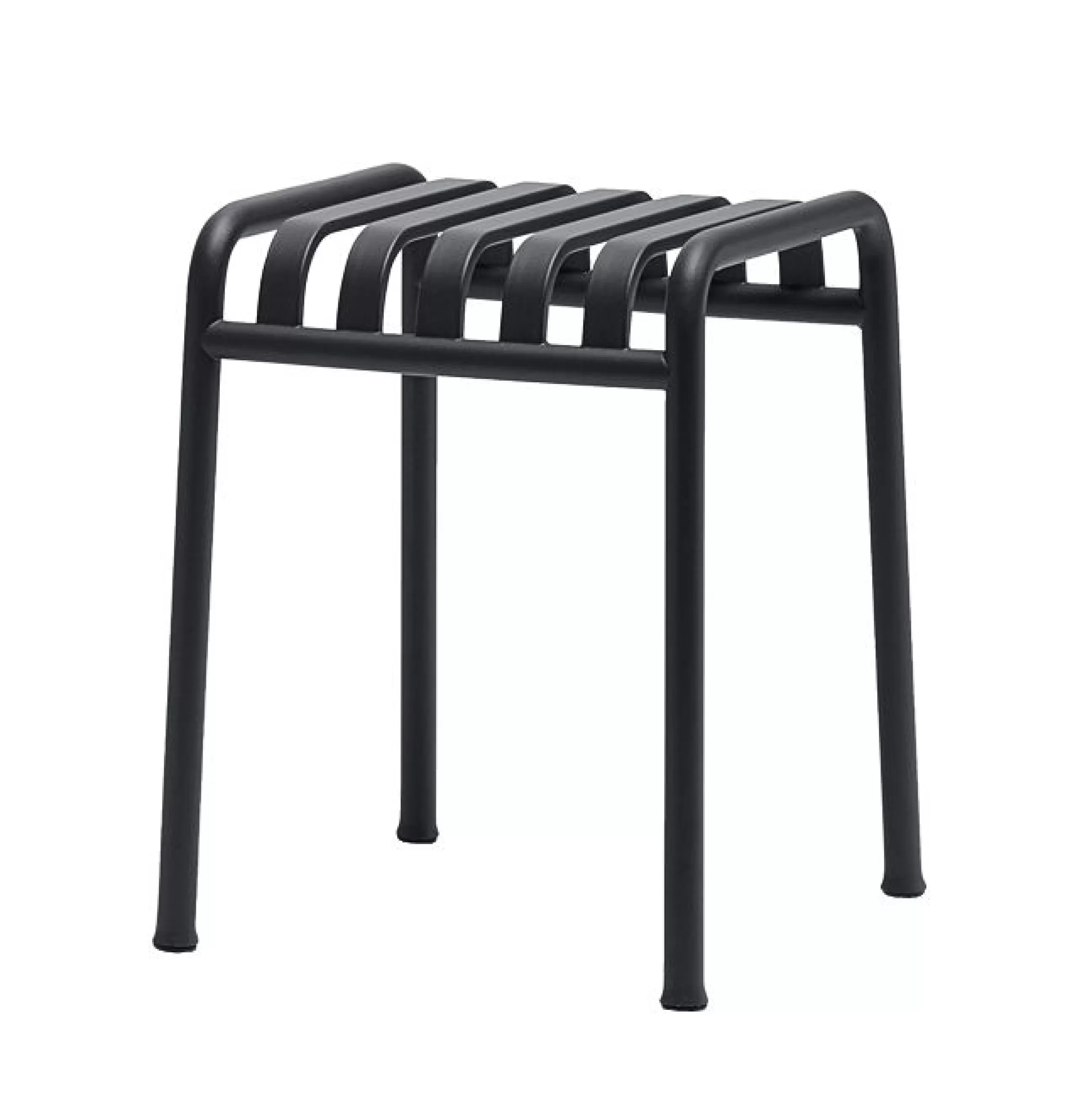 Tabourets D'extérieur>Hay Tabouret Palissade Metal Gris Noir / H 45 Cm  - R & E Bouroullec - Anthracite