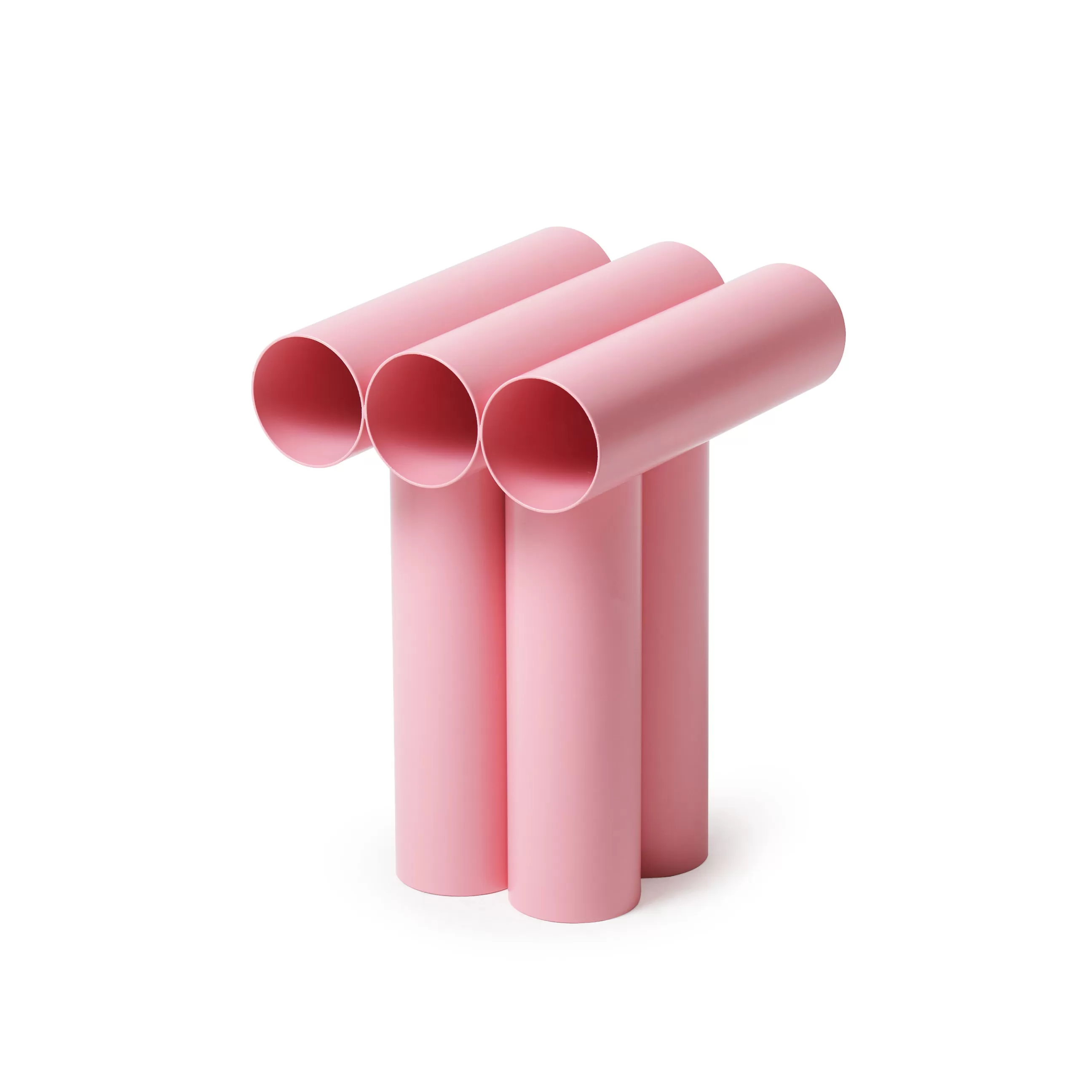 Tabourets D'extérieur>Axel Chay Tabouret Septem Metal/ Tubes Aluminium - Rose