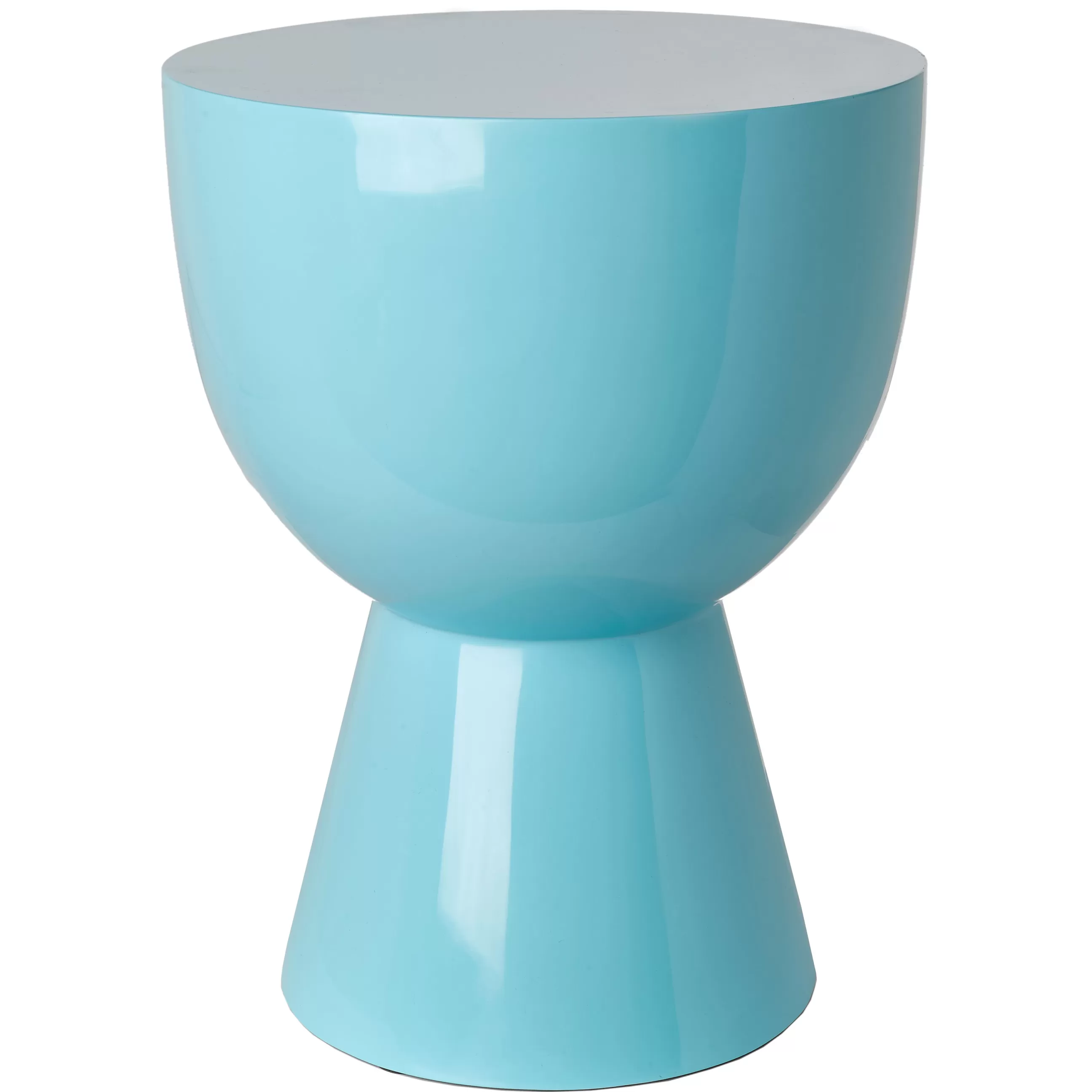 Tabourets Bas>Pols Potten Tabouret Tam Tam Plastique Bleu / Plastique Laque - Bleu Clair