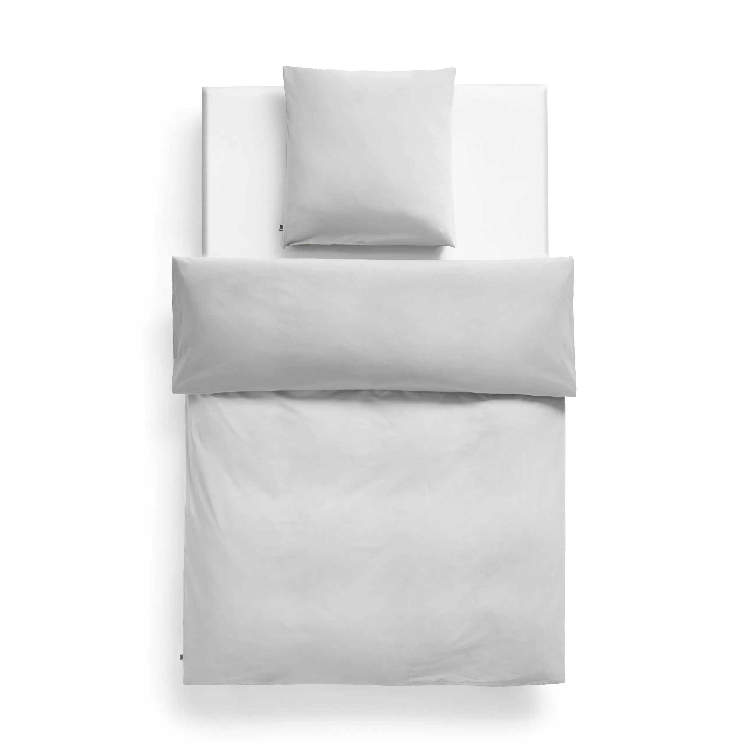 Linge De Lit>Hay Taie D'Oreiller 65 X 65 Cm Duo Tissu/ Coton Oeko-Tex - Gris