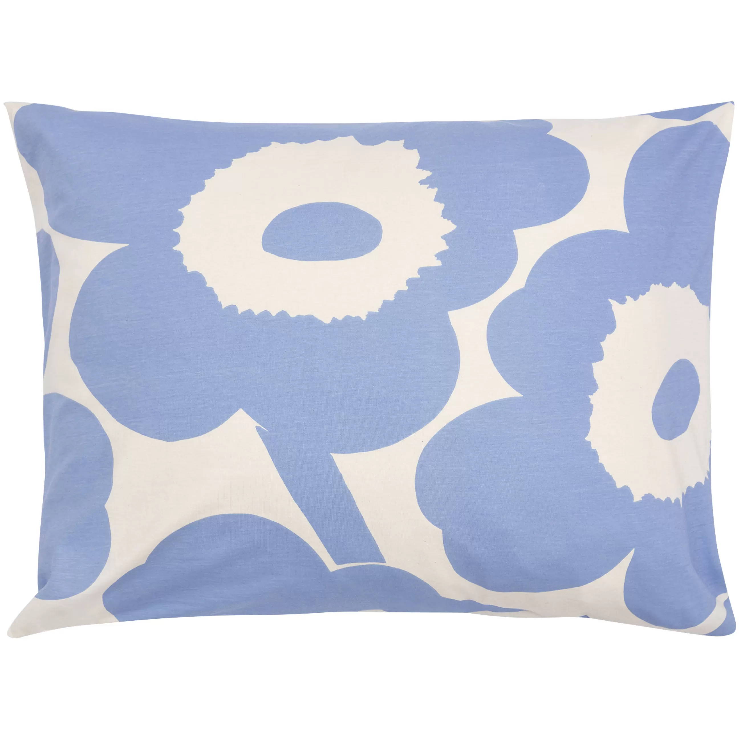 Linge De Lit>Marimekko Taie D'Oreiller 65 X 65 Cm Unikko Tissu Bleu / Coton - Bleu Clair