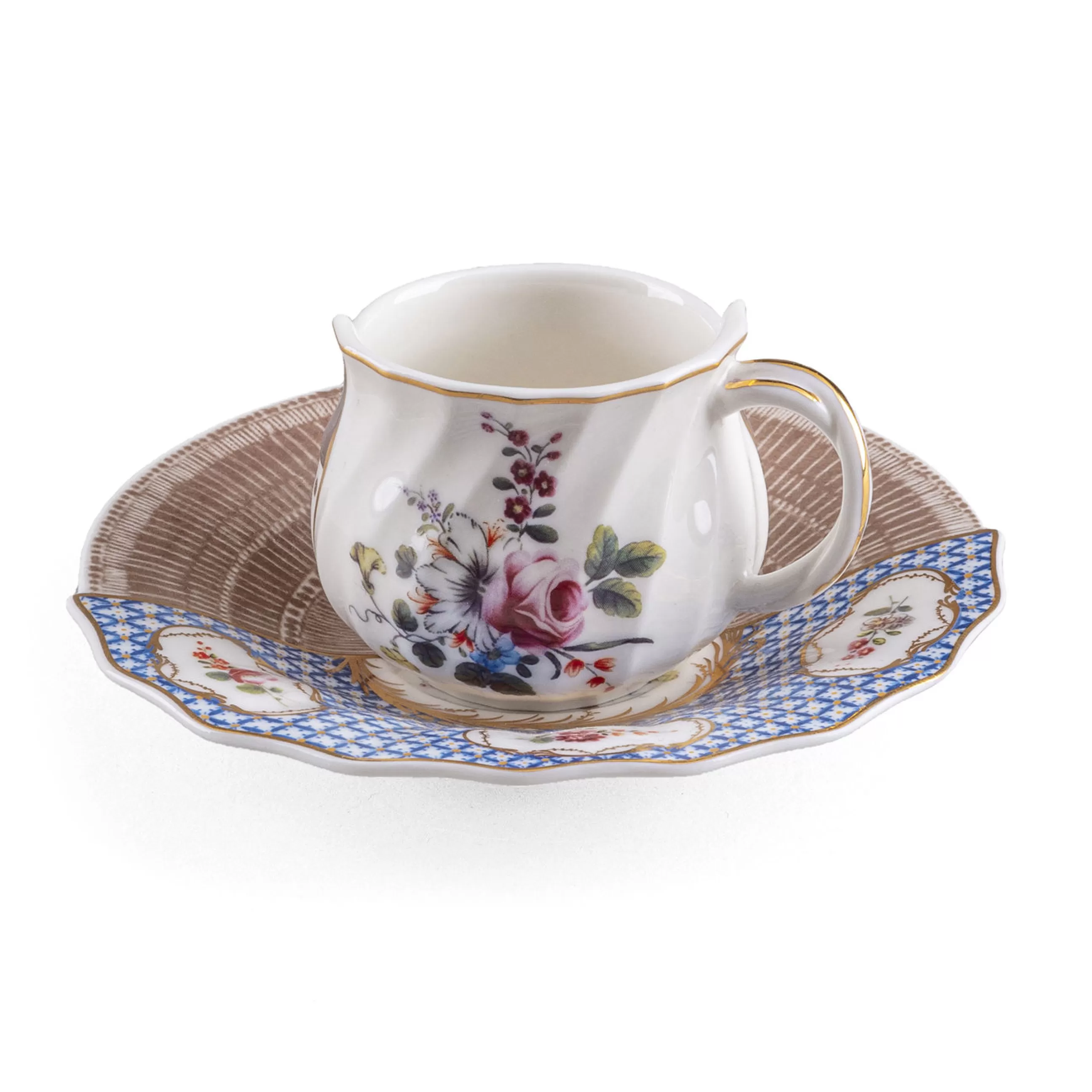 Tasses Et Mugs>Seletti Tasse A Cafe Hybrid Ceramique / Set Tasse A Cafe + Soucoupe - Multicolore