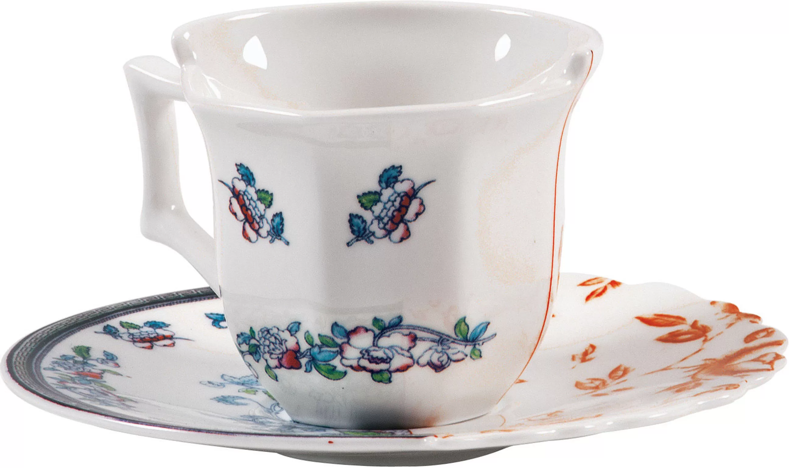 Tasses Et Mugs>Seletti Tasse A Cafe Hybrid Ceramique Set Tasse A Cafe + Soucoupe - Multicolore