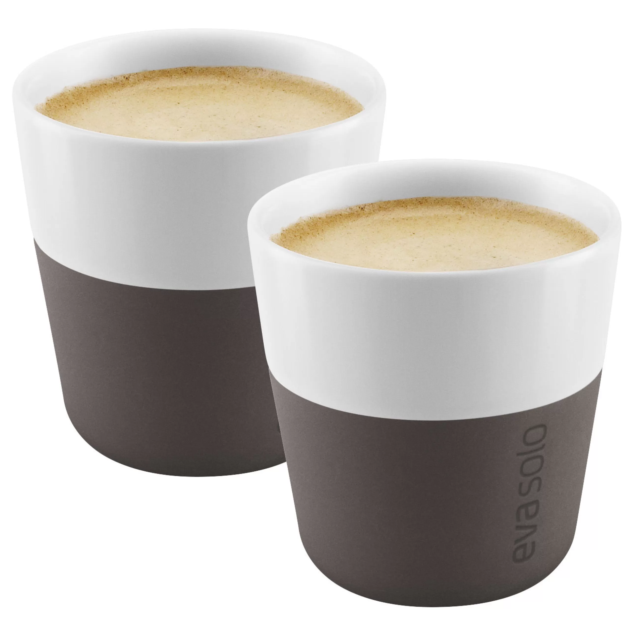 Tasses Et Mugs>Eva Solo Tasse A Espresso  Ceramique Marron / Set De 2 - 80 Ml - Chocolat