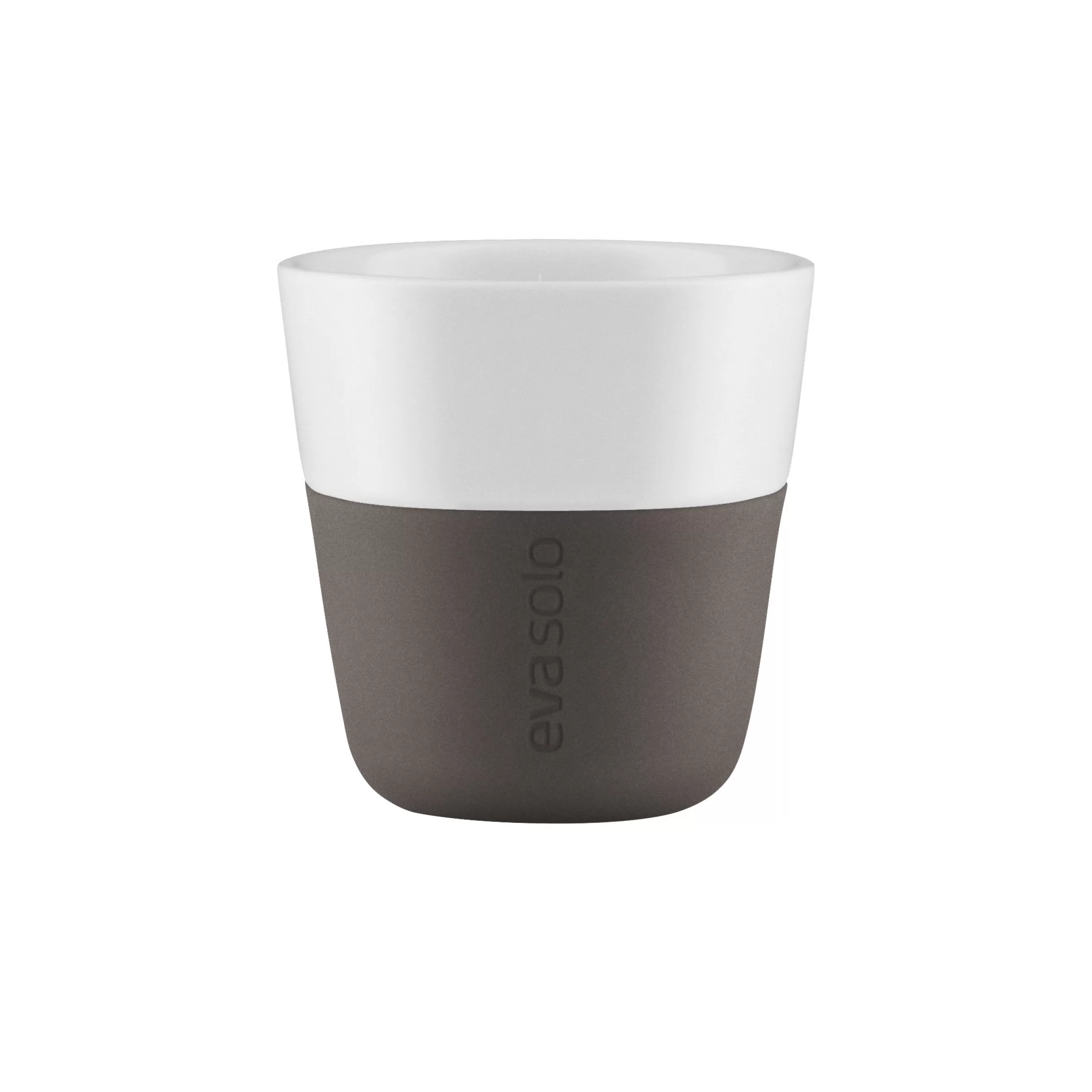 Tasses Et Mugs>Eva Solo Tasse A Espresso  Ceramique Marron / Set De 2 - 80 Ml - Chocolat