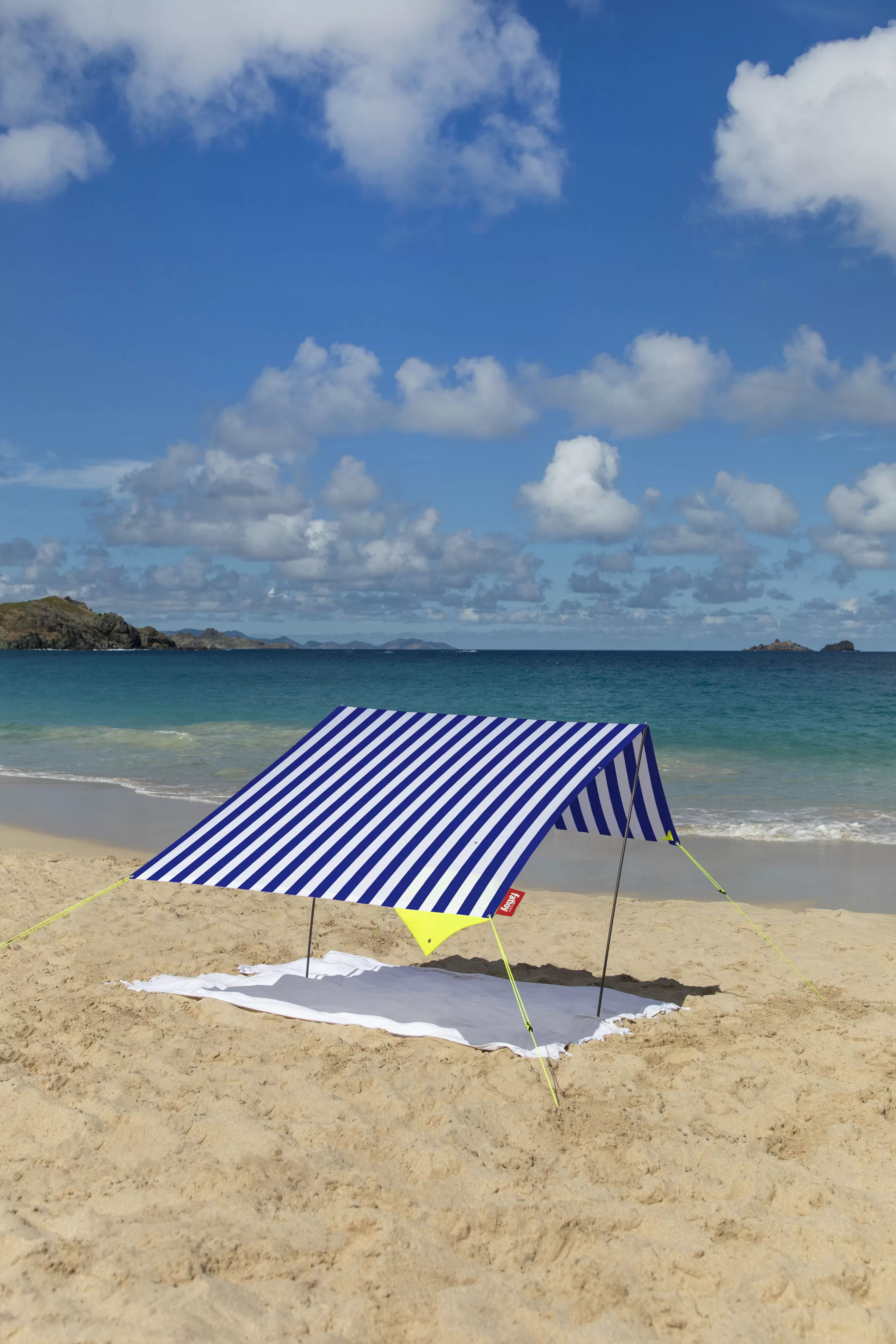 Déco Et Accessoires De Jardin>Fatboy Tente De Plage Miasun Tissu / Pliable & Nomade - 150 X 220 Cm - Bleu