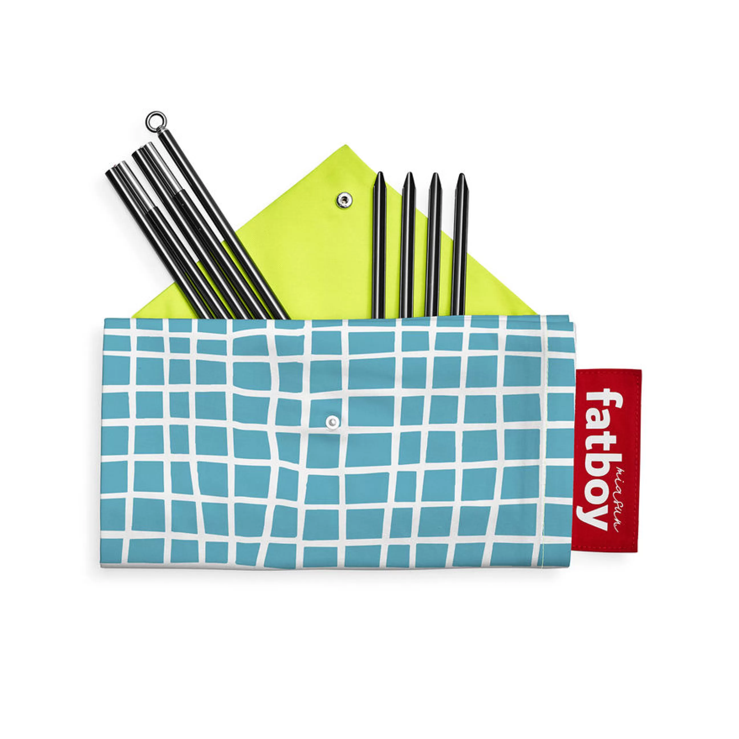Parasols>Fatboy Tente De Plage Miasun Tissu / Pliable & Nomade - 150 X 220 Cm - Bleu