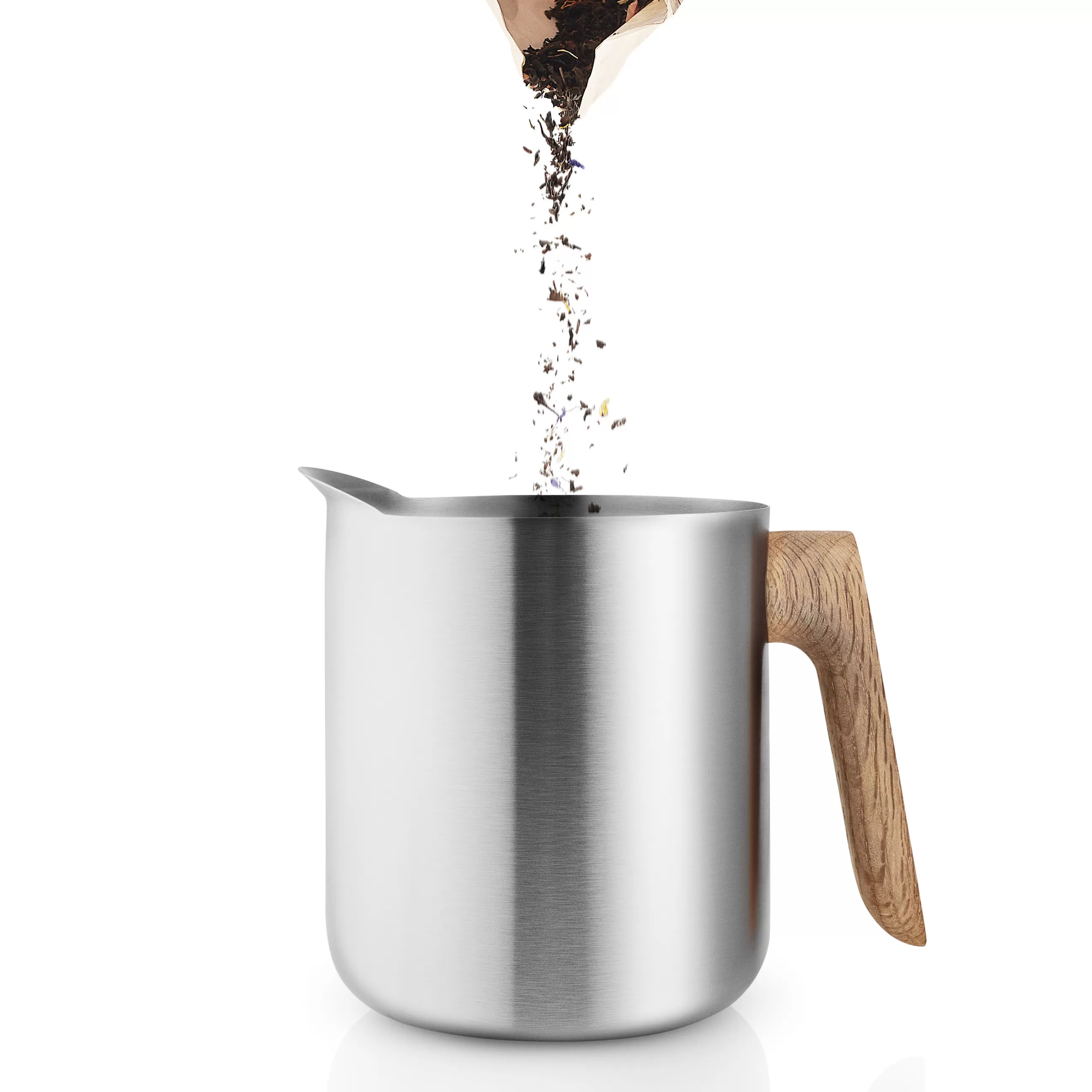 Cafetières>Eva Solo Theiere A Piston Nordic Kitchen Metal / Cafetiere - 1 L - Chene - Inox