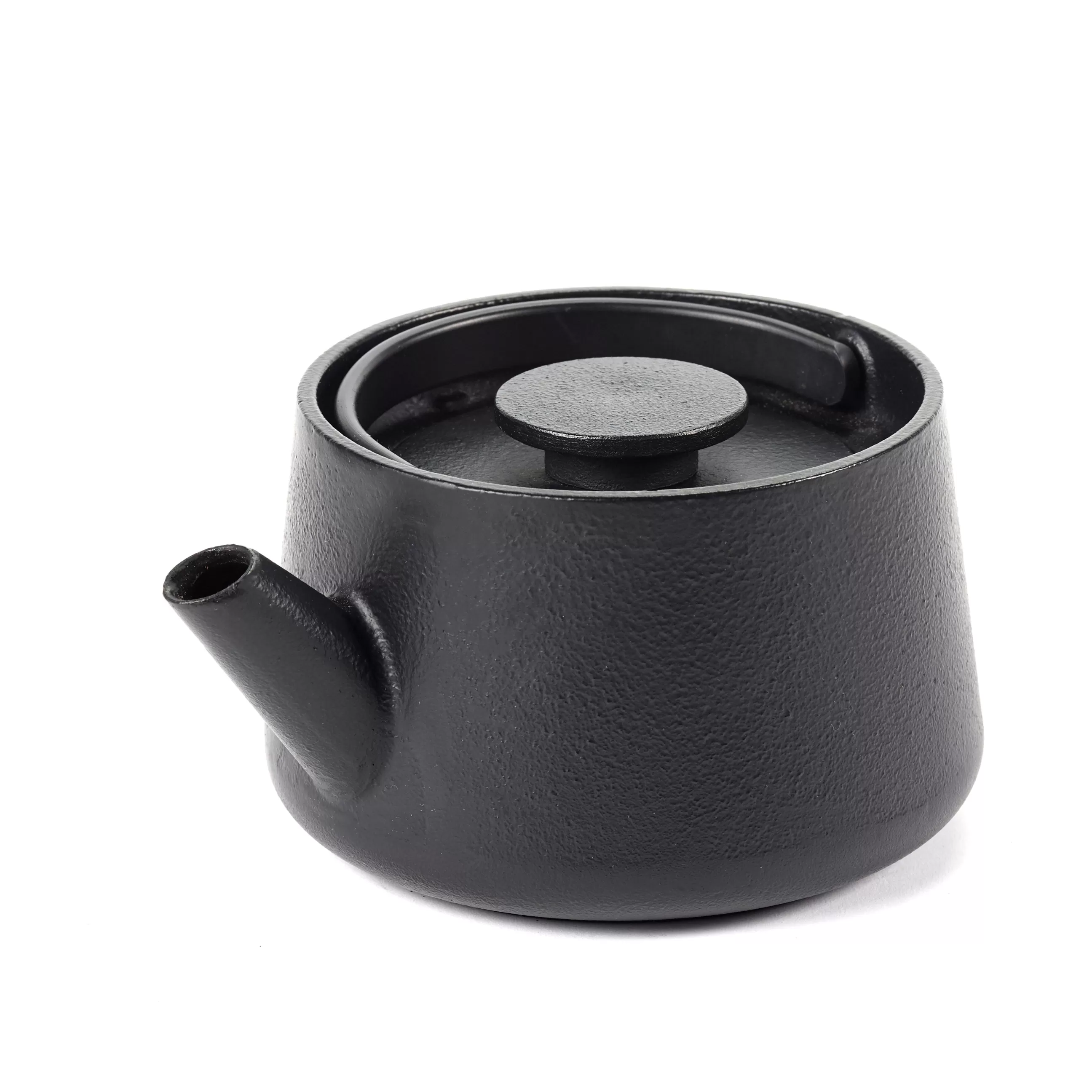 Theieres Et Bouilloires>Serax Theiere Inku Metal/ Fonte - 80 Cl / Filtre Acier Integre - Noir