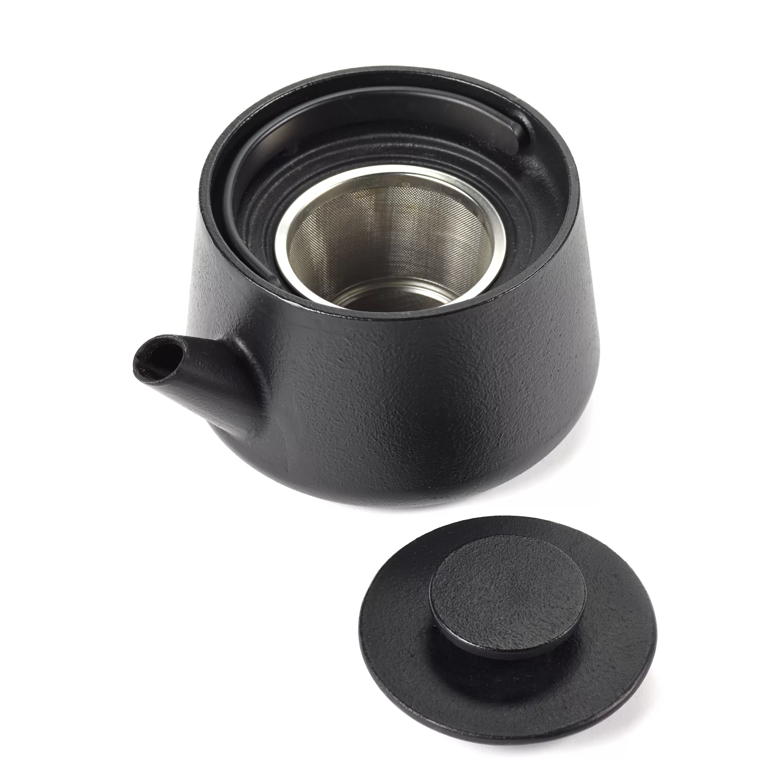 Theieres Et Bouilloires>Serax Theiere Inku Metal/ Fonte - 80 Cl / Filtre Acier Integre - Noir