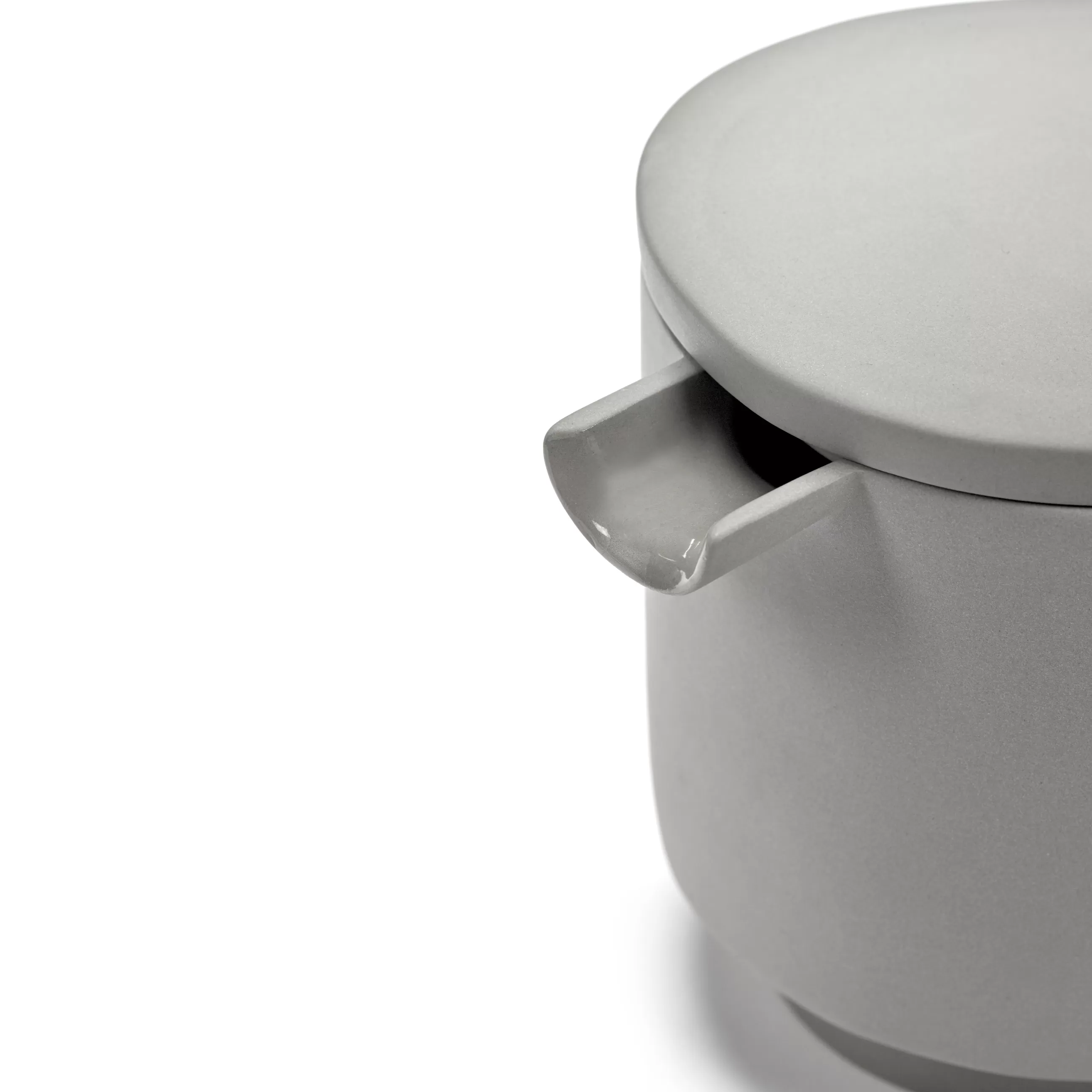 Theieres Et Bouilloires>valerie objects Theiere Inner Circle Ceramique Gris / 95 Cl - Gres - Gris Clair