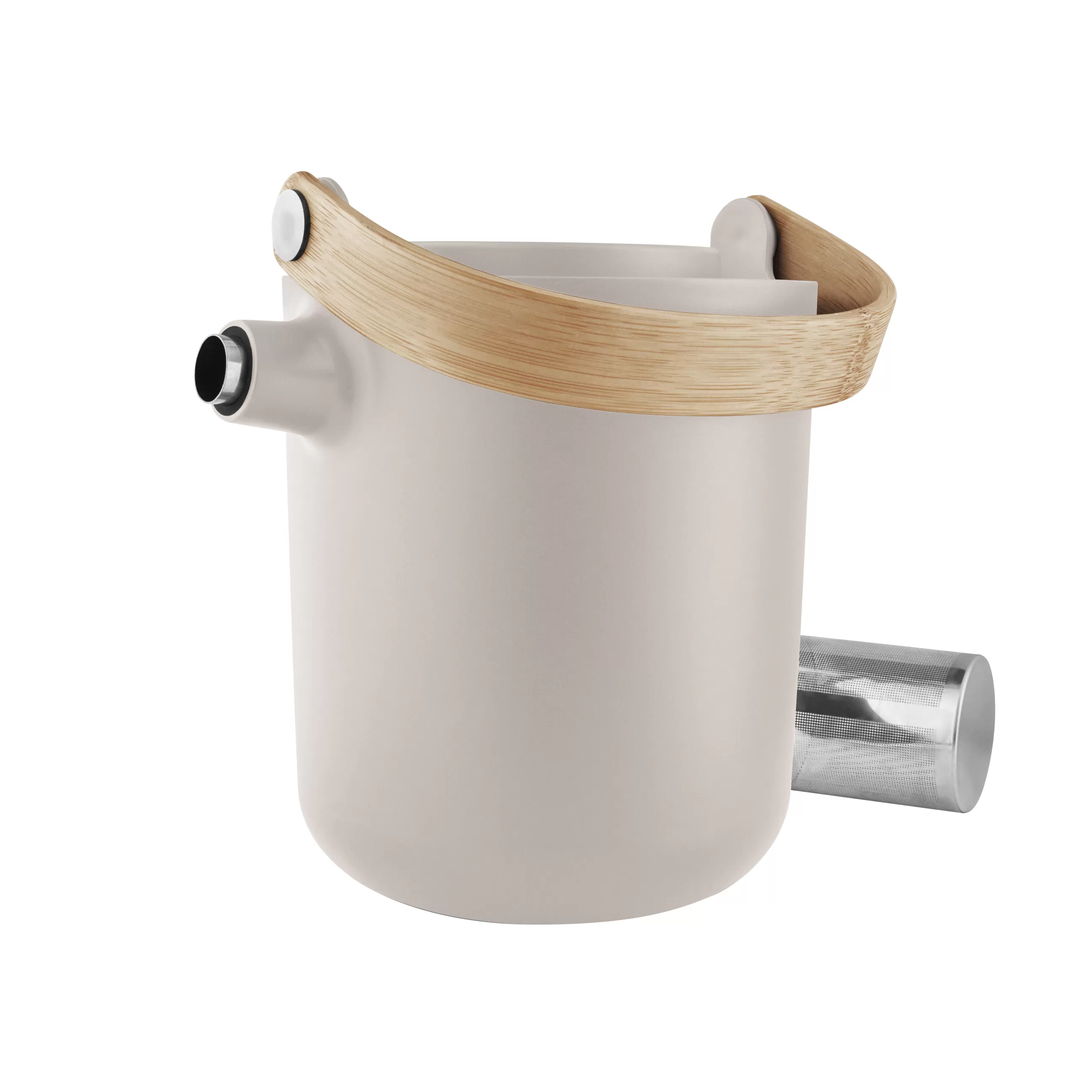 Theieres Et Bouilloires>Eva Solo Theiere Nordic Kitchen Plastique Beige / 1 L - Bambou - Beige