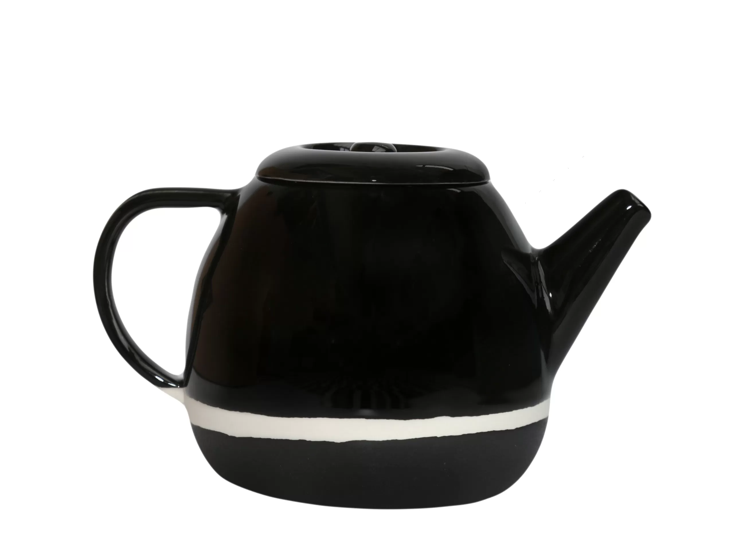Theieres Et Bouilloires>Maison Sarah Lavoine Theiere Sicilia Ceramique Noir / O 15 X H 14 Cm - Radis Noir