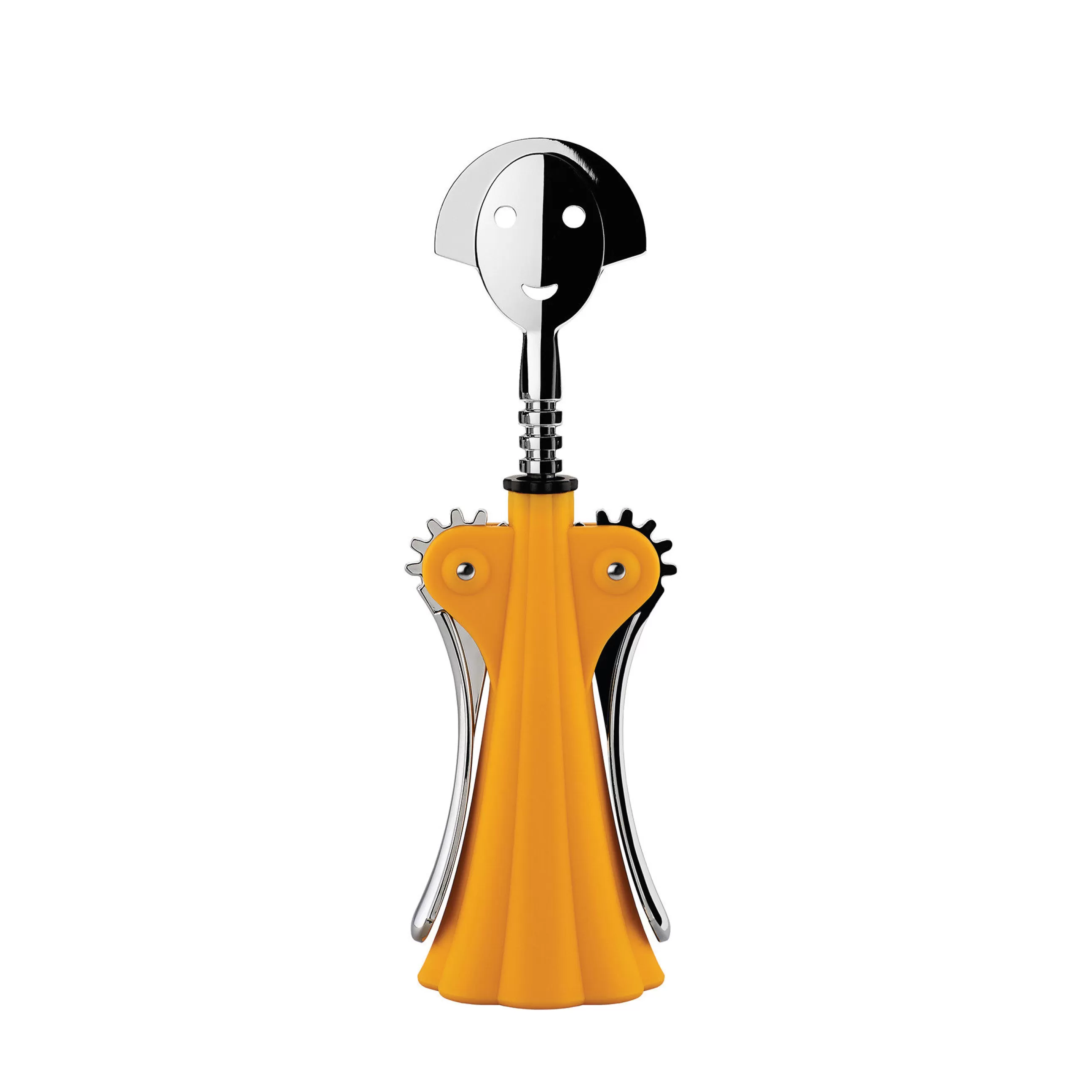 Autour Du Vin>Alessi Tire-Bouchon Anna G. Plastique/ Colour Tales - Chrome - Jaune