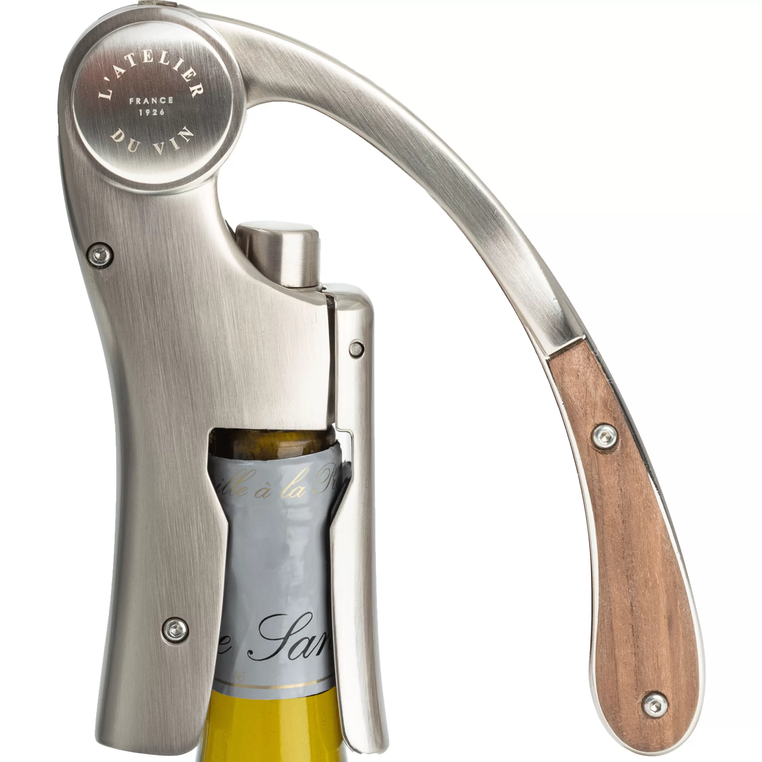 Autour Du Vin>L'Atelier du Vin Tire-Bouchon Oeno Motion Tresor Metal Bois Rouge / Coffret En Bois - Bois - Metal - Rouge