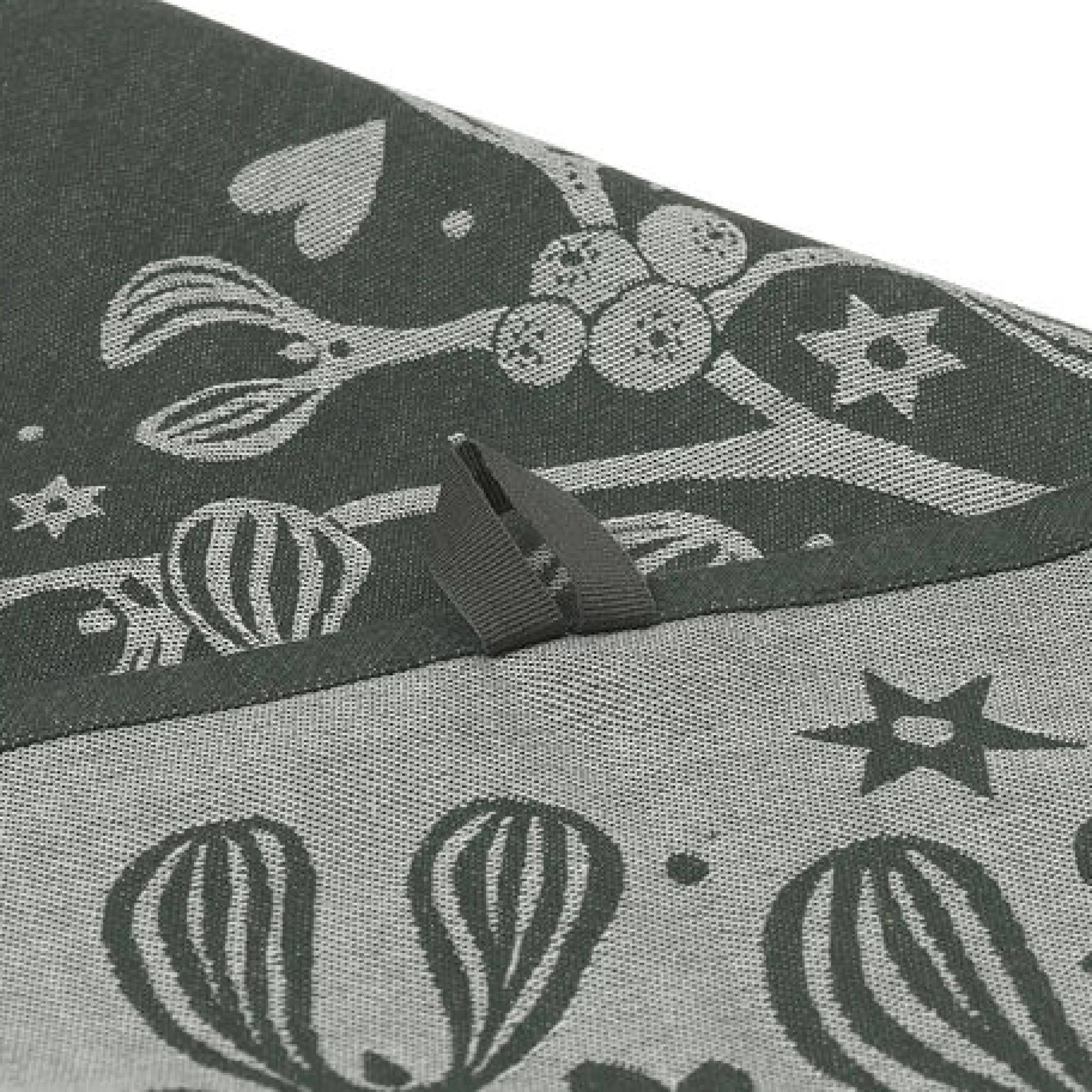 Nettoyage Et Rangement>Ferm Living Torchon Mistletoe Tissu Vert / Coton Organique - 50 X 70 Cm - Vert Fonce