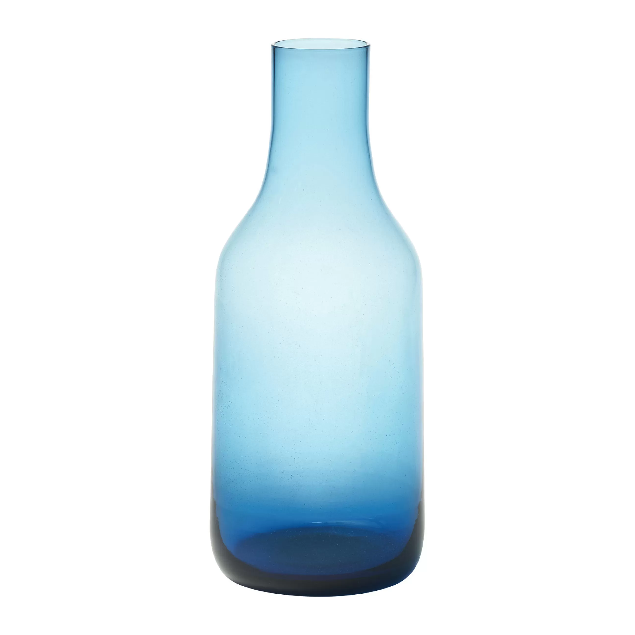 Carafes Et Décanteurs>Bitossi Home Vase Bottiglia Verre/ H 27 Cm - Bleu