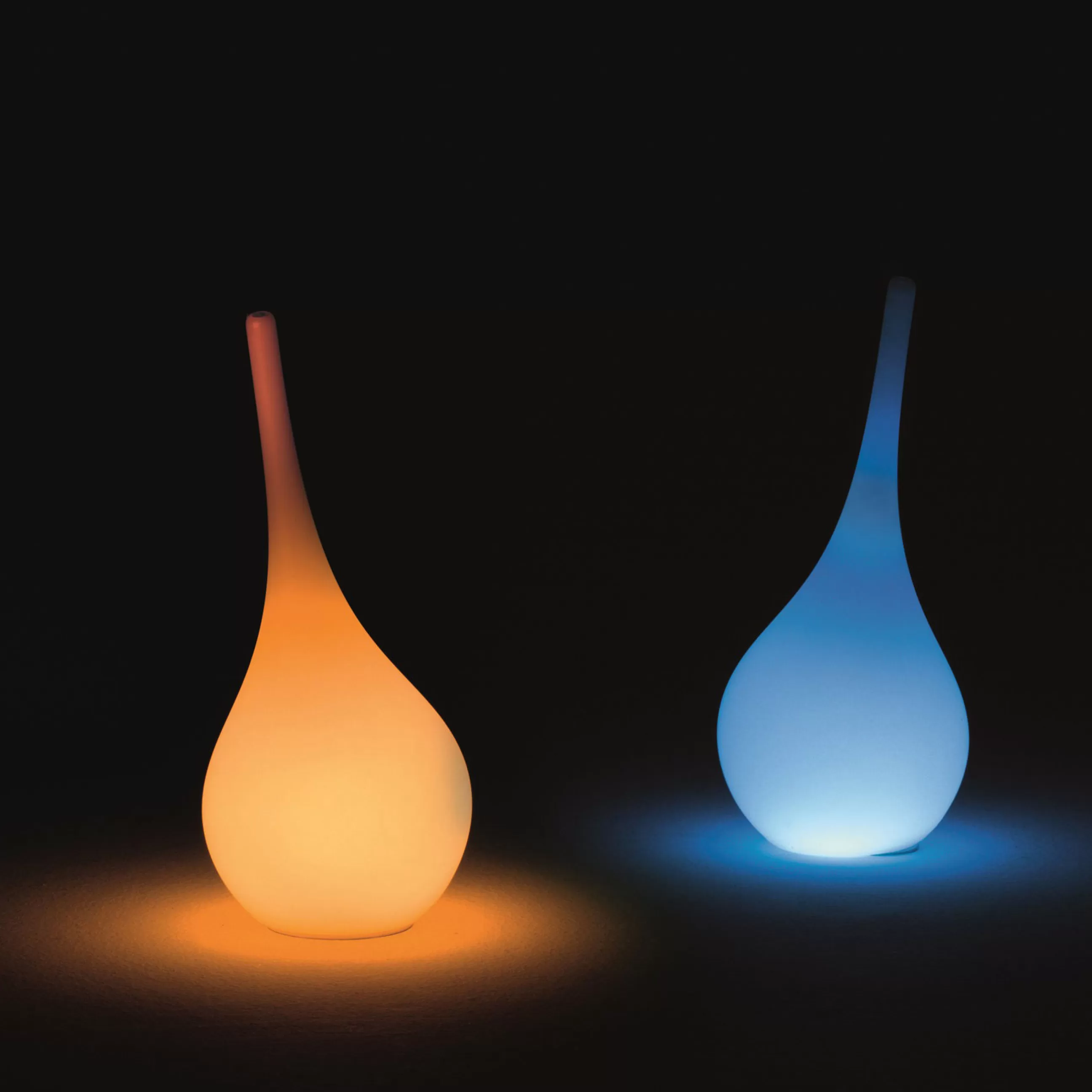Mobilier Et Objets Lumineux>MyYour Vase Lumineux Ampoule Plastique / H 35 Cm - Led Rgb Sans Fil - Outdoor - Blanc
