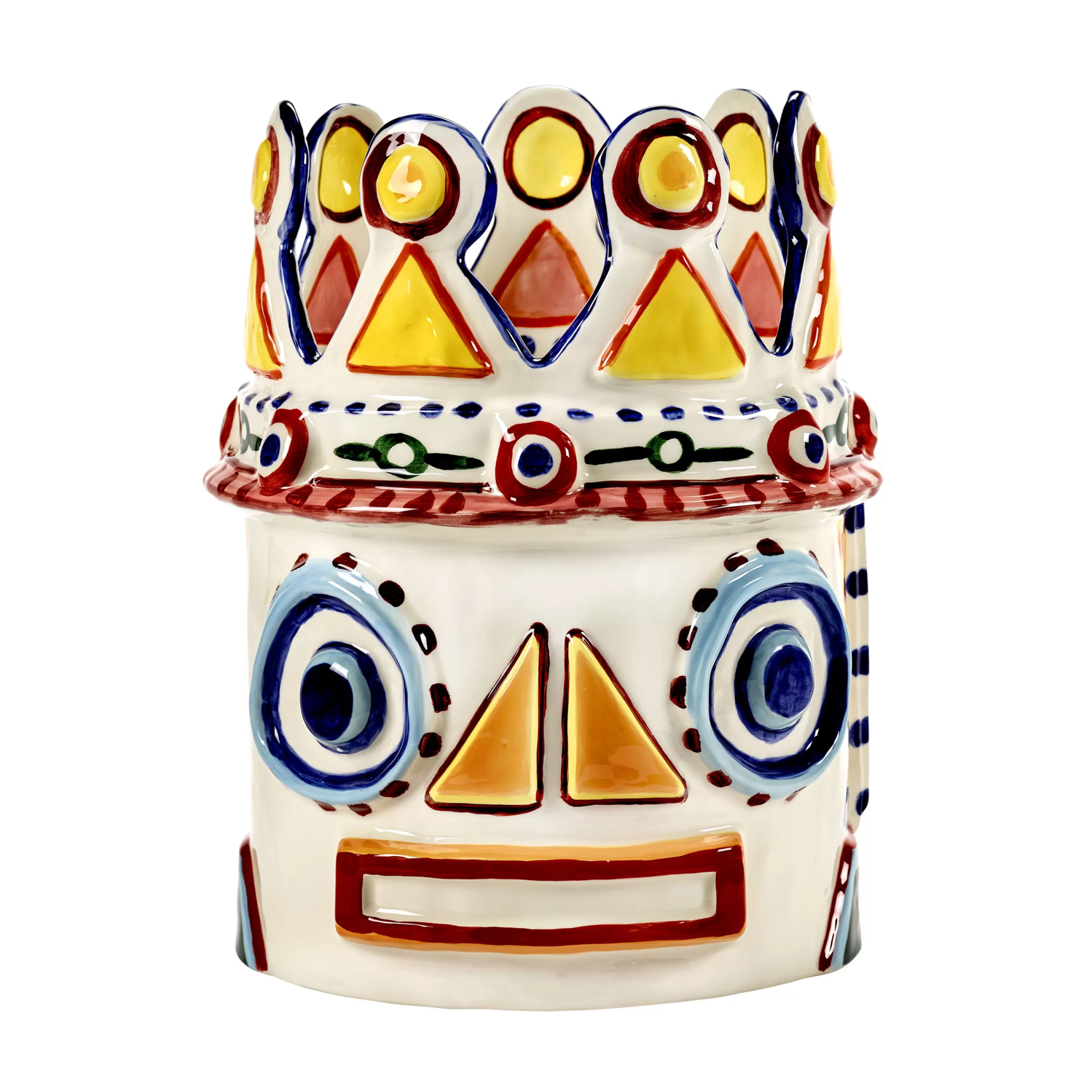 Pots Et Plantes>Serax Vase Sicily 2 Ceramique / O 27 X H 34,5 Cm - Peint Main - Multicolore
