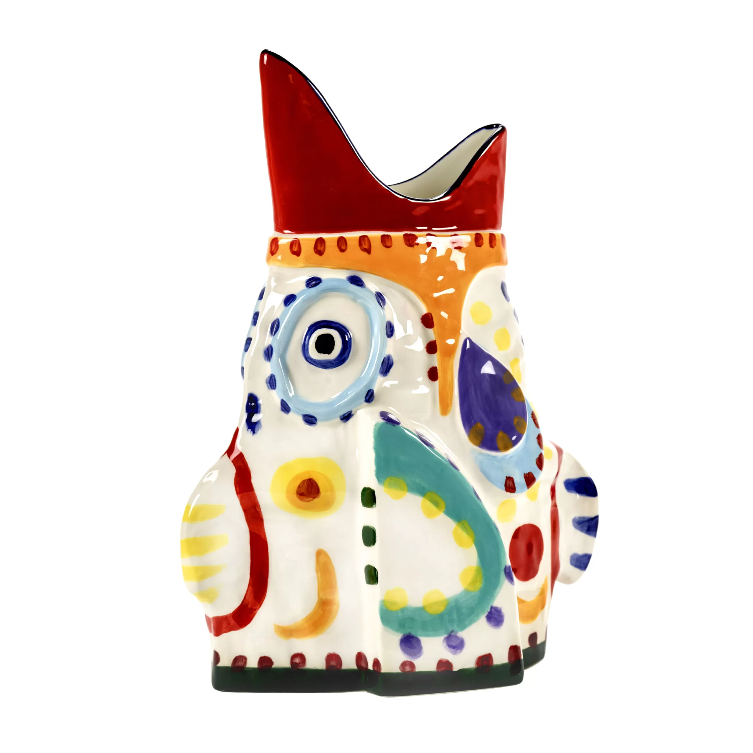 Pots Et Plantes>Serax Vase Sicily 4 Ceramique / 25 X 16 X H 35,5 Cm - Peint Main - Multicolore