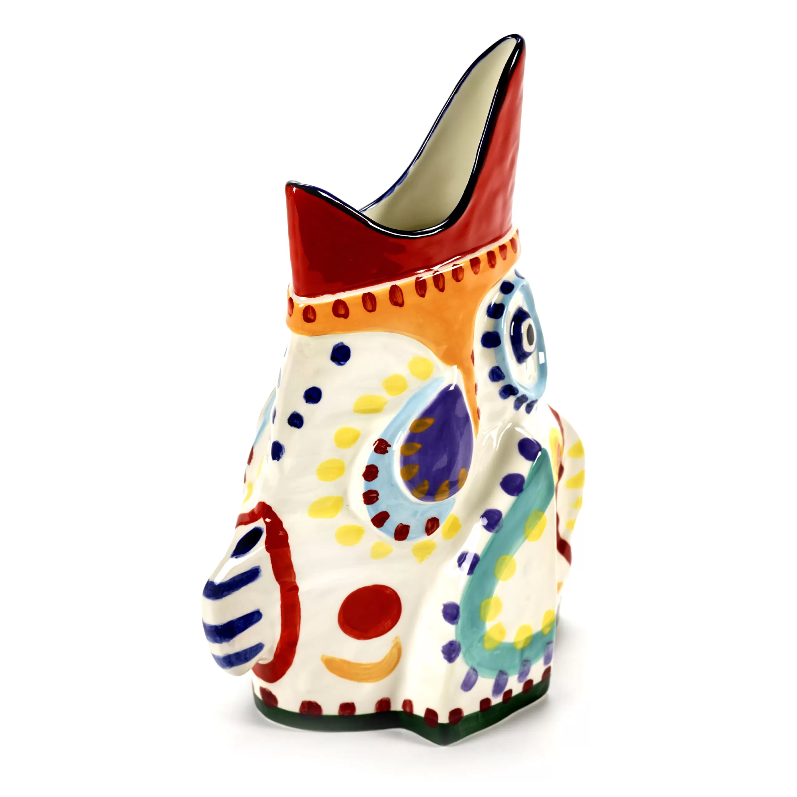 Pots Et Plantes>Serax Vase Sicily 4 Ceramique / 25 X 16 X H 35,5 Cm - Peint Main - Multicolore