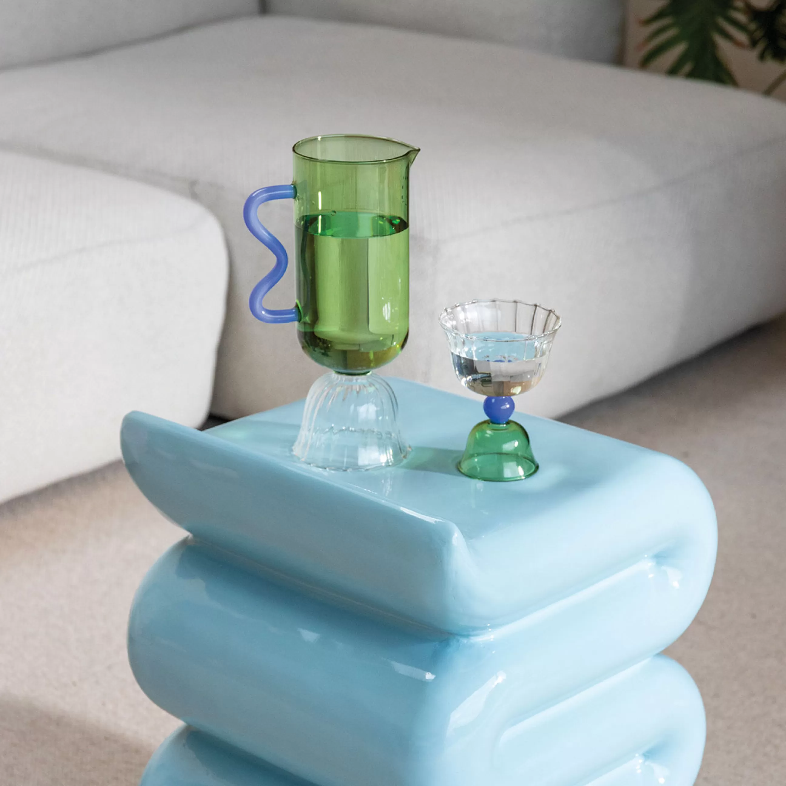 Terrasses Et Balcons>& klevering Verre A Vin Tulip Verre/ Set De 2 - 20 Cl - Vert